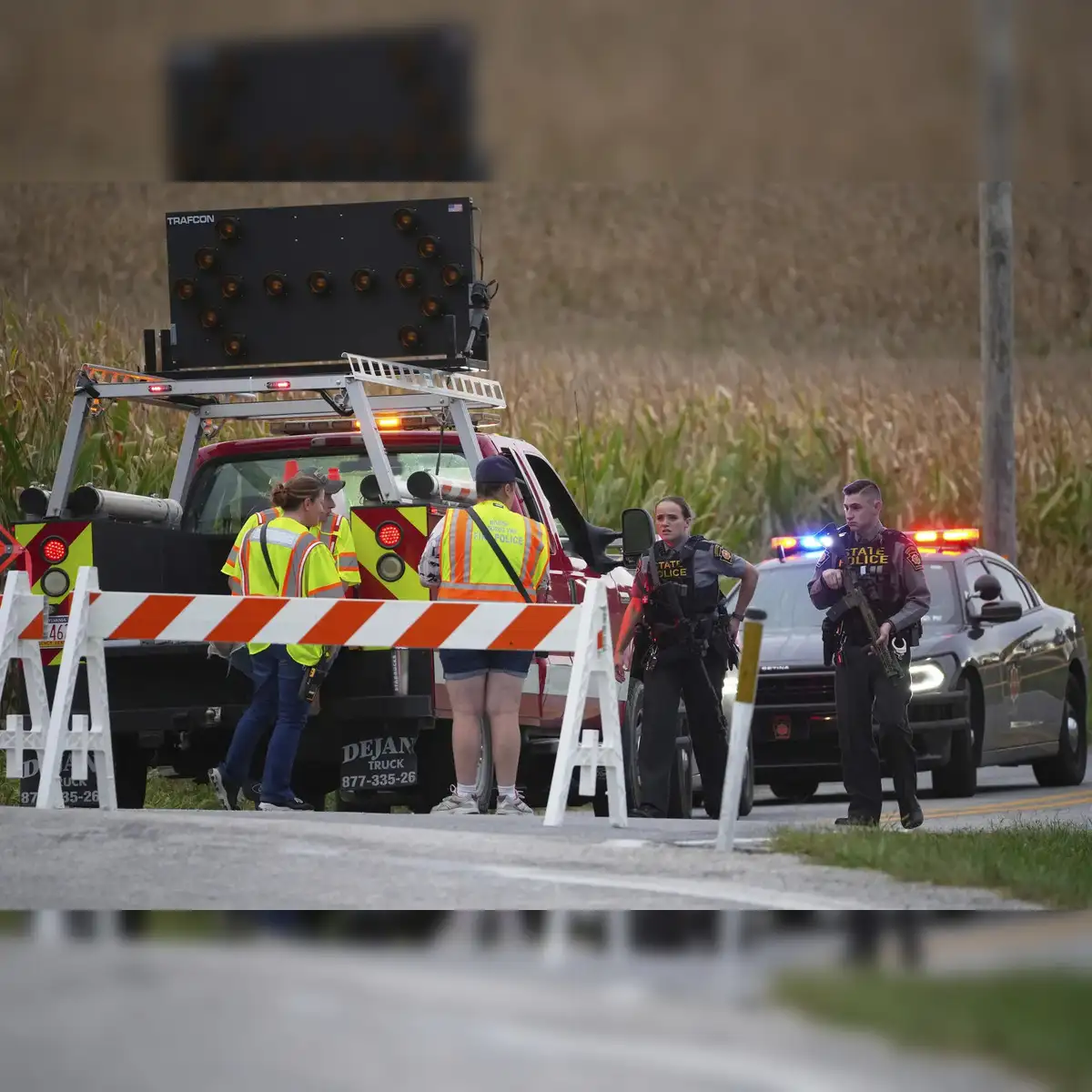 3 police officers dead, 2 wounded in York County Pennsylvania shooting; FBI  investigating - The Economic Times