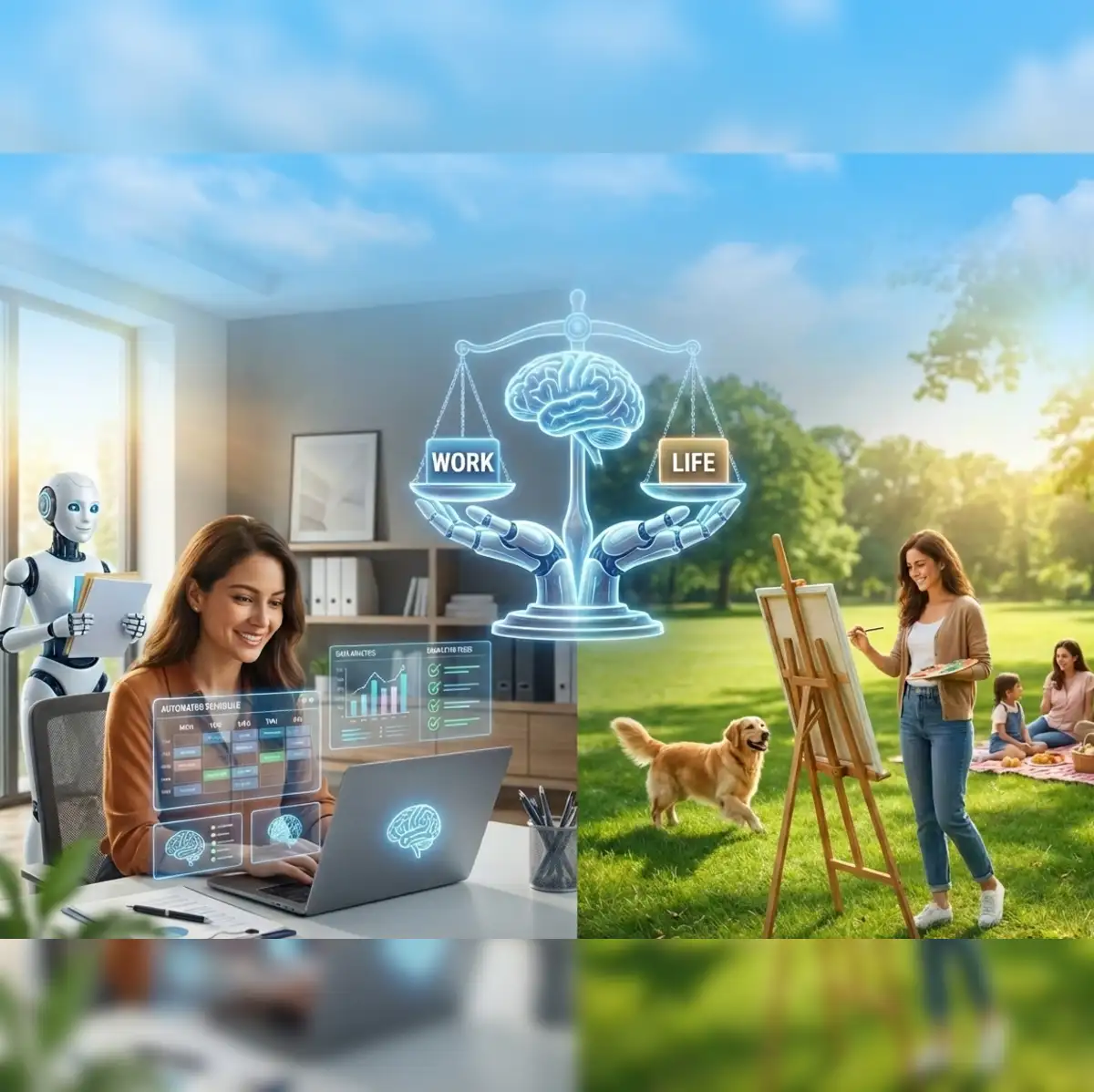 AI Enables Work-Life Balance | How Artificial Intelligence Simplifies Daily  Life