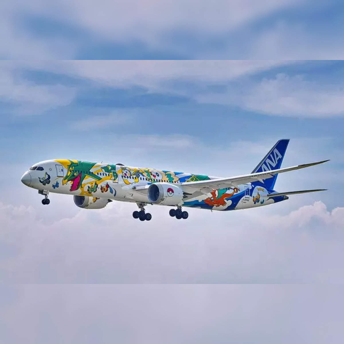 Pokemon Aircraft: Pikachu Jet soars across Delhi skies; Japan's ANA  launches new aircraft - The Economic Times