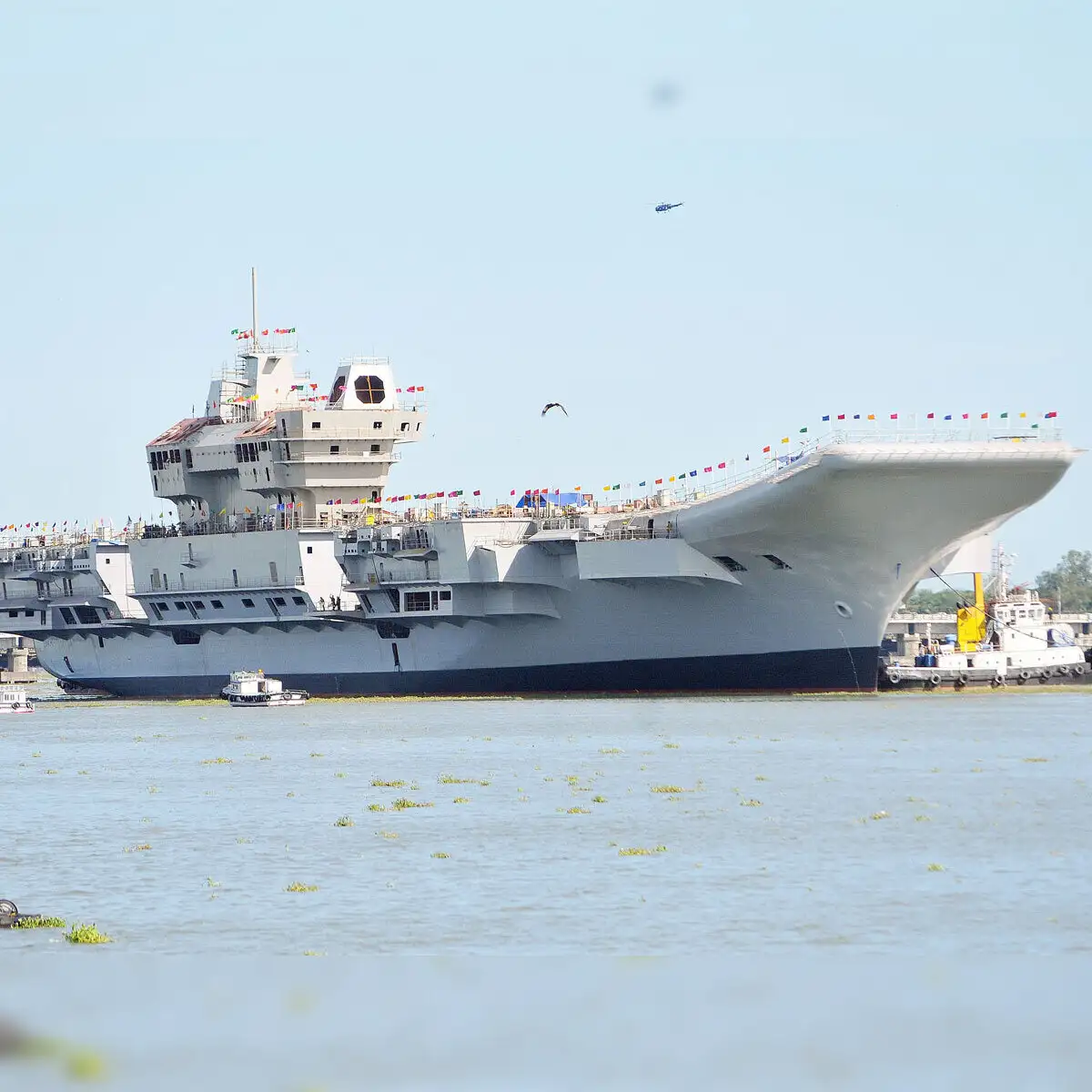 Indian Navy Aircraft Carrier Ins Vikrant