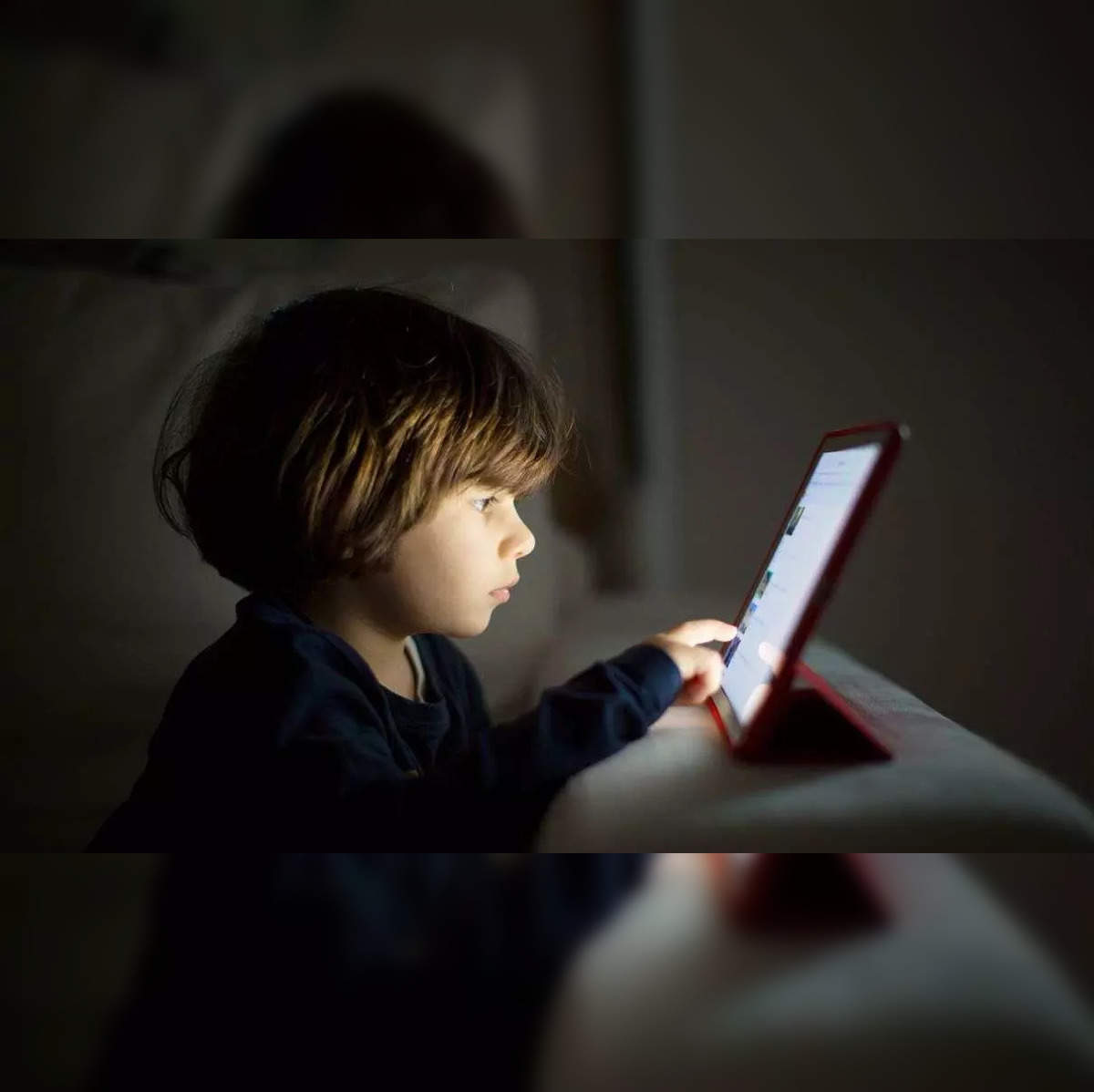 Studies show that children's average screen-time drastically