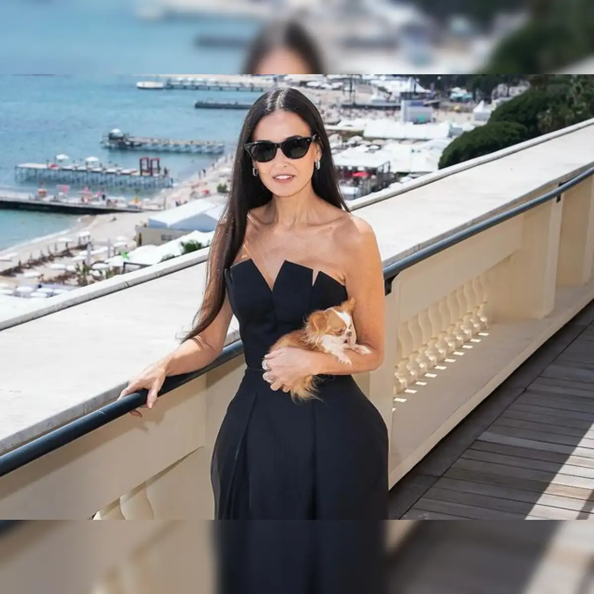 Quote of the day by Golden Globe winner Demi Moore: 'We all suffer, and we  all triumph, and we all get to choose how we hold both' - The Economic Times