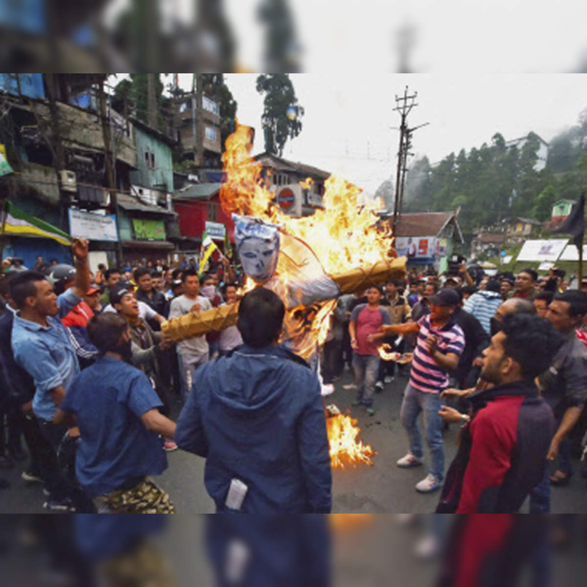 darjeeling unrest: Illegal influx from Nepal is fueling Darjeeling unrest -  The Economic Times