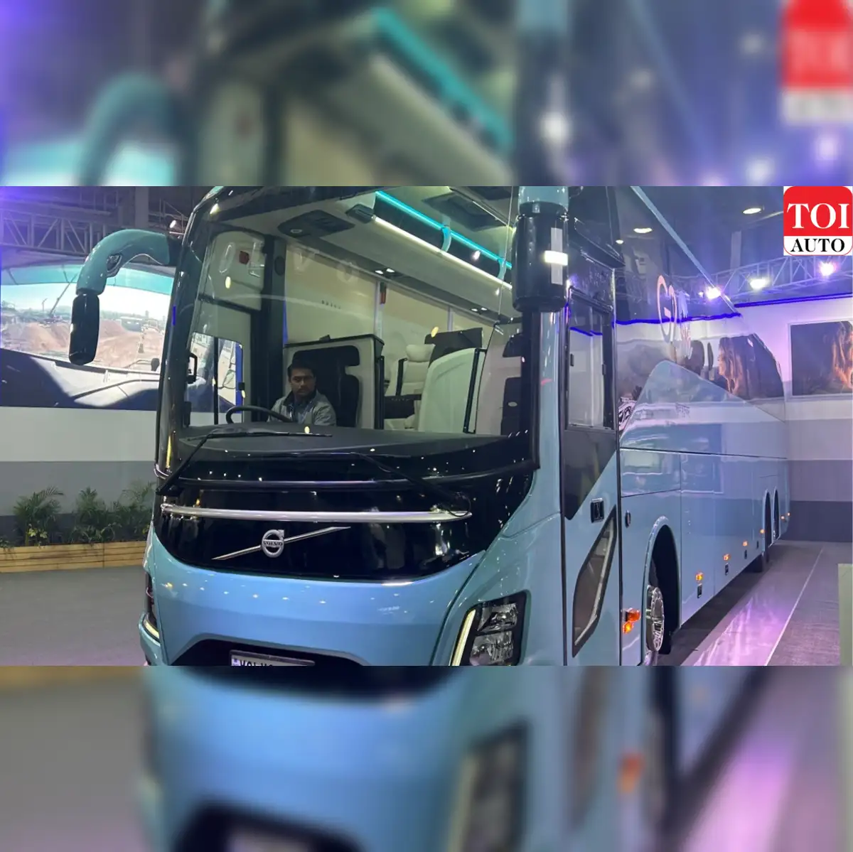 vecv: VECV unveils intercity electric bus to cover 500 km - The Economic  Times