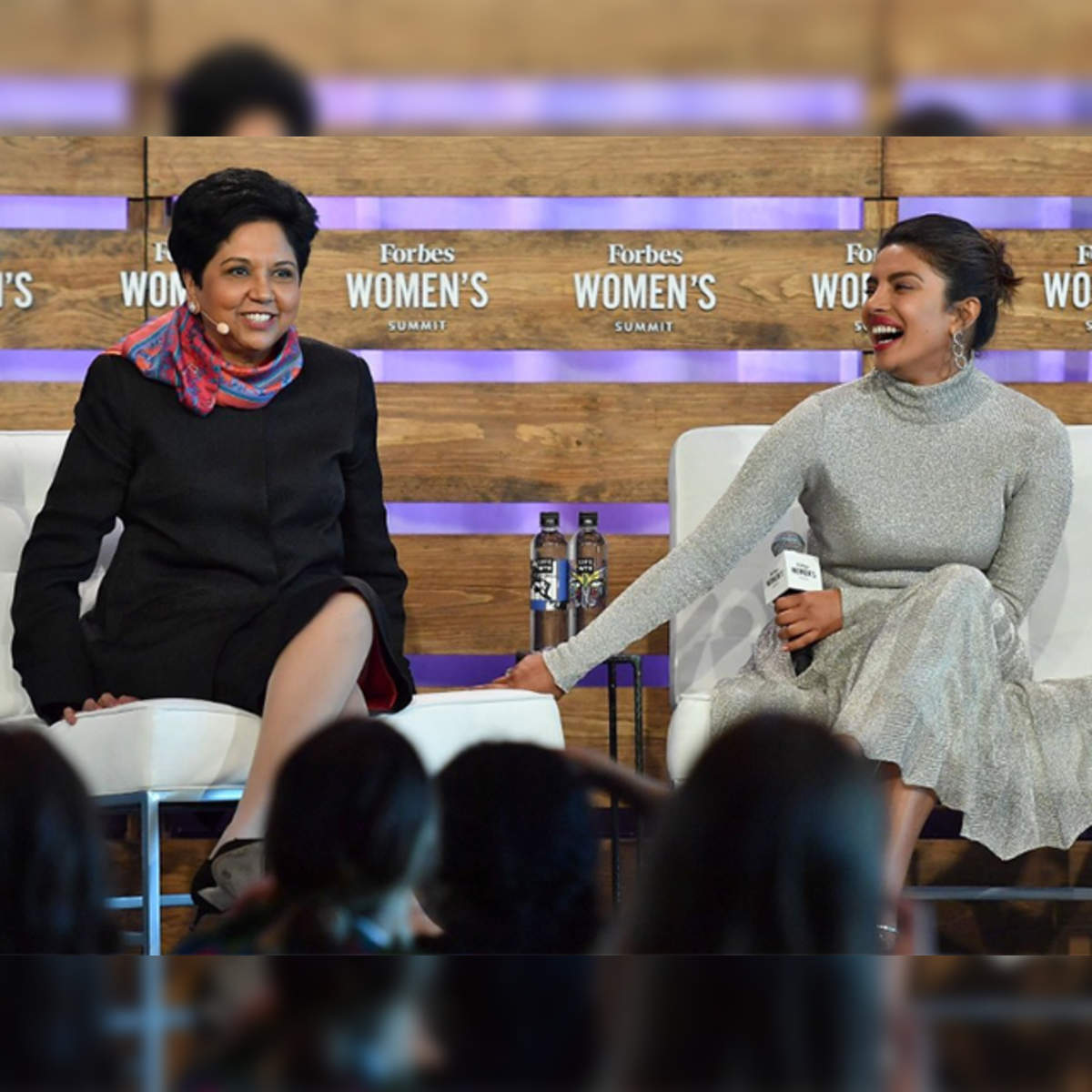 Moira Forbes: Indra Nooyi chats with Priyanka Chopra - and it's a power  talk on racism, feminism, and building empires - The Economic Times