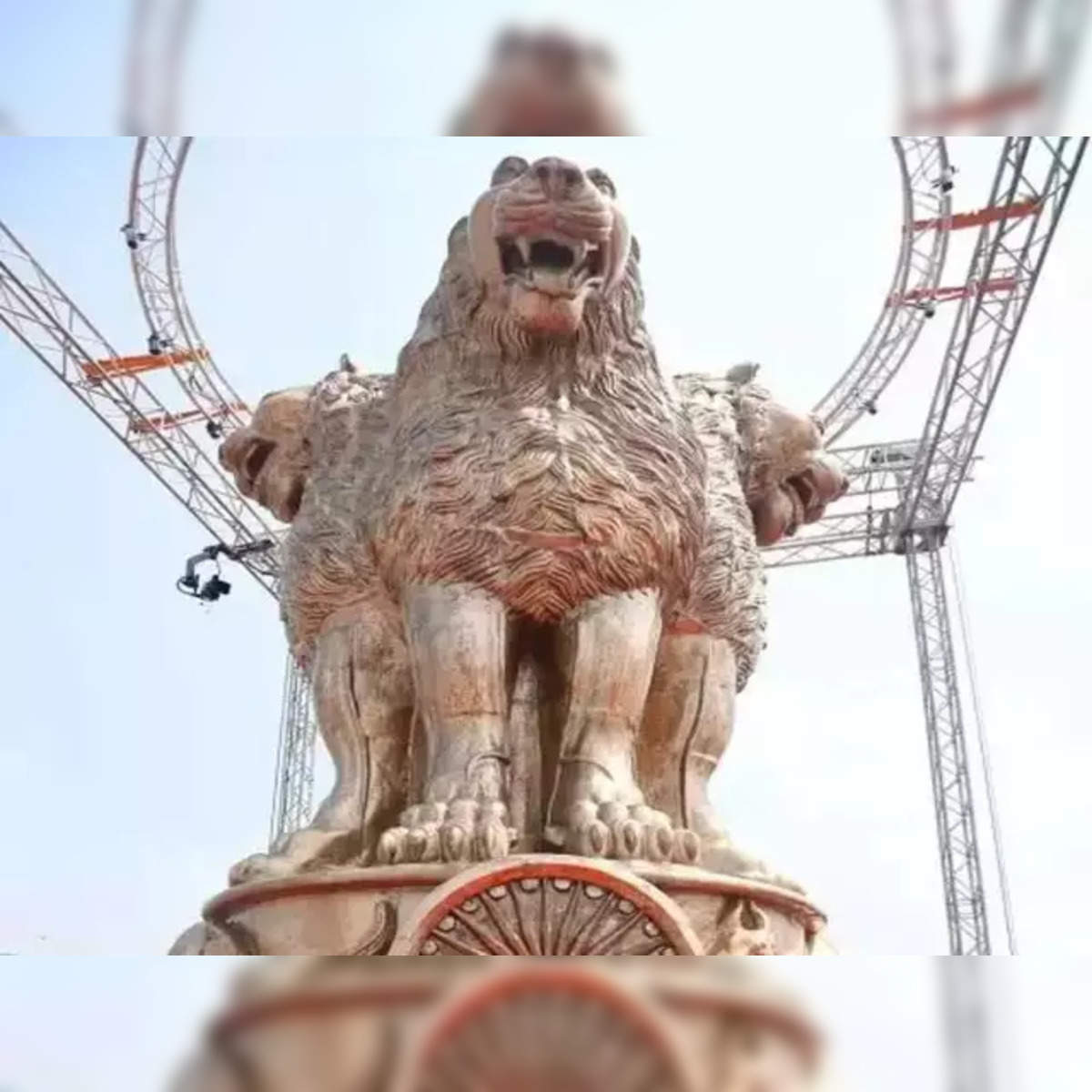 Sarnath Lion Capital of Ashoka Pillars of Ashoka State Emblem of India  National symbols of India, symbol, emblem, mammal, text png | PNGWing