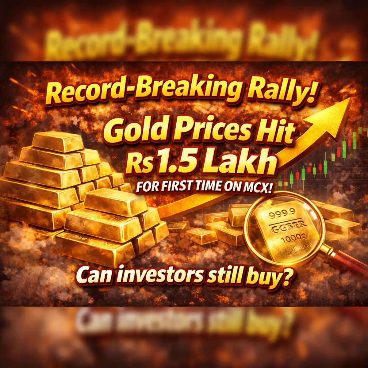 Gold prices hit Rs 1.5 lakh/10 gm on MCX for the first time. Can investors  still buy? - The Economic Times