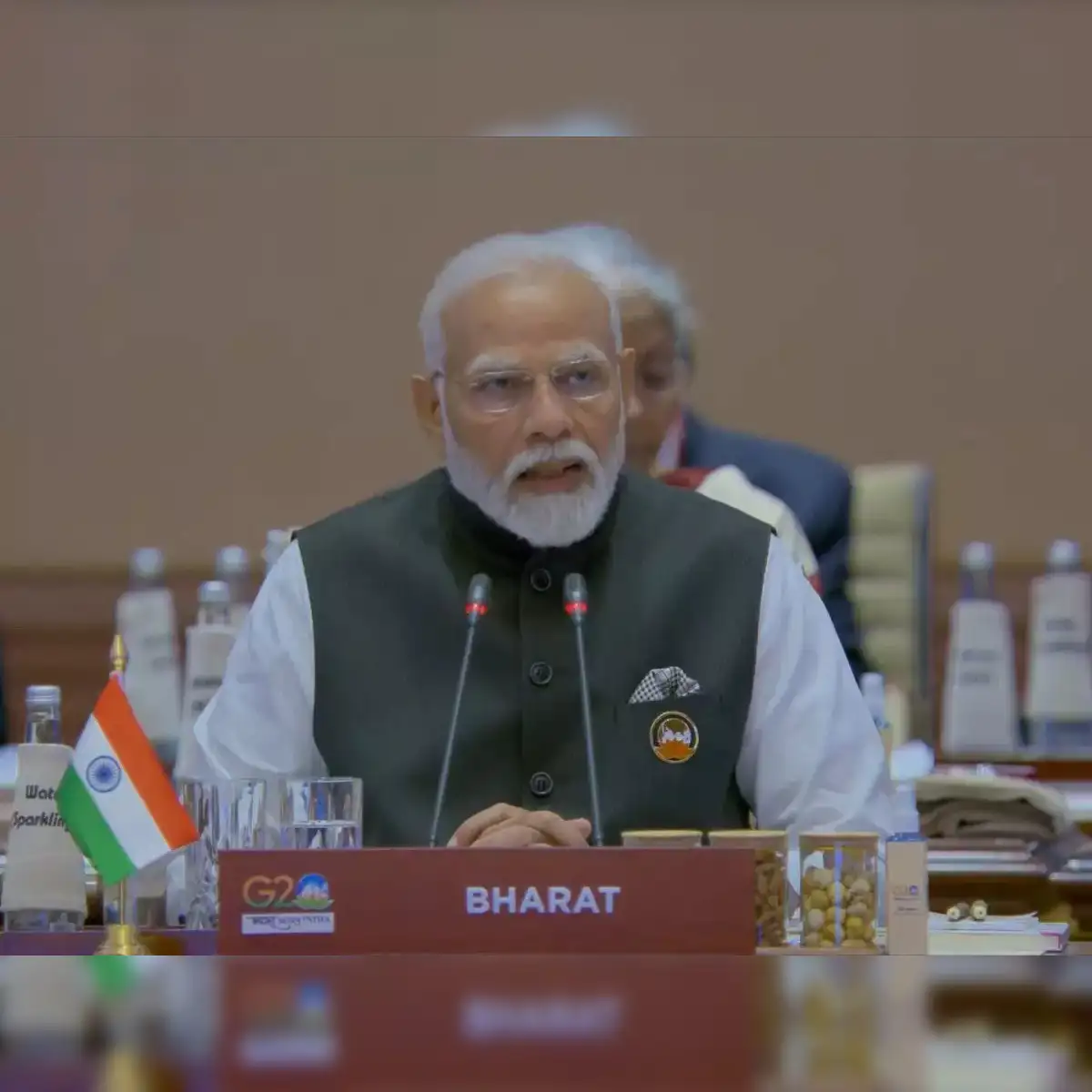 Narendra Modi G20 Summit: G20 Summit: PM Modi calls for crypto regulation,  cyberspace security and human-centric AI governance - The Economic Times