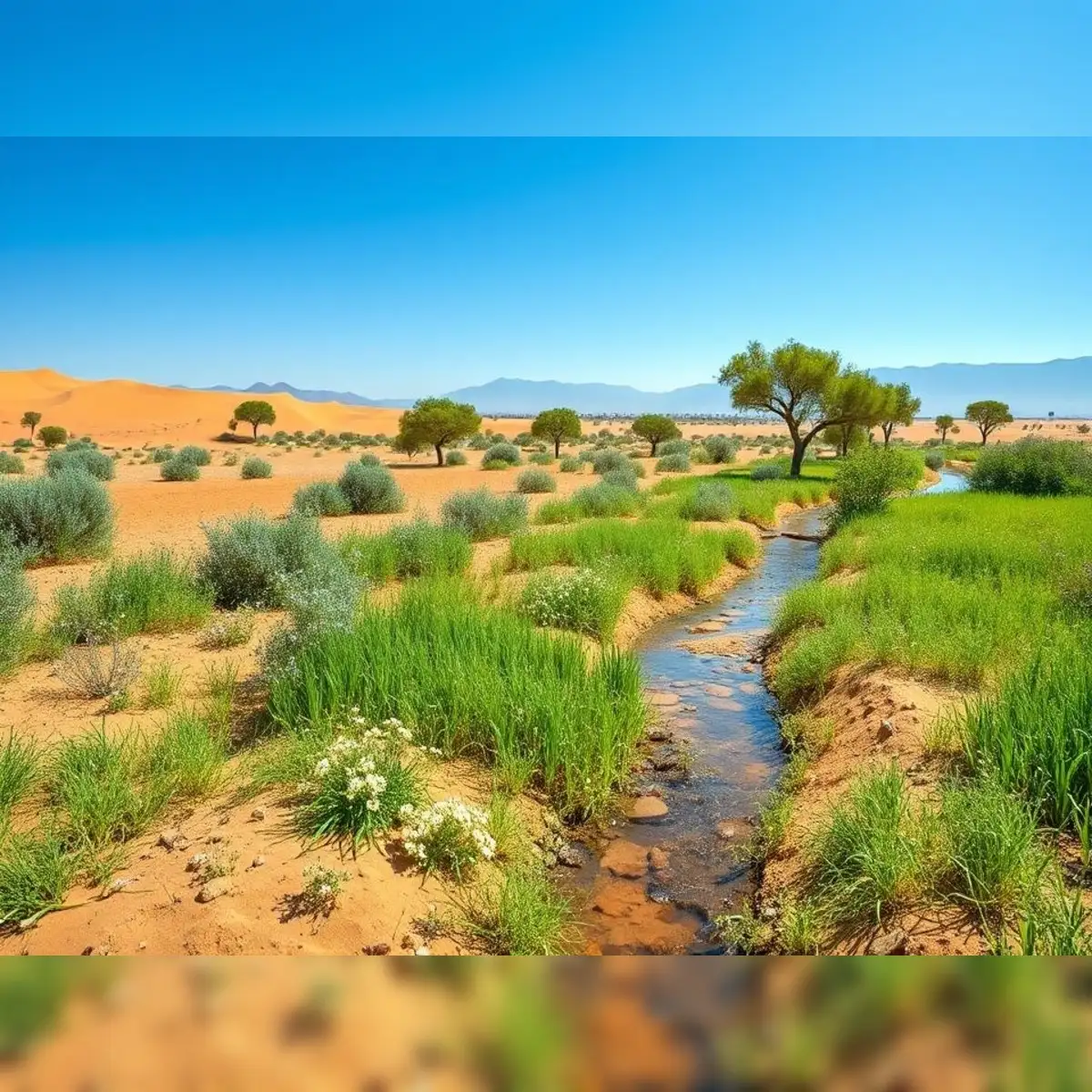 Sahara Desert Climate And Vegetation
