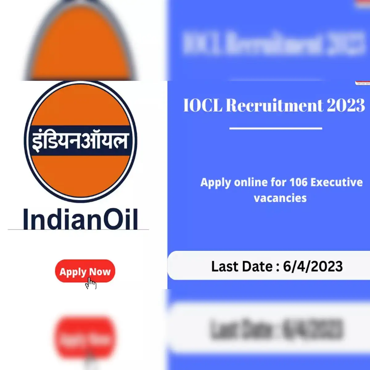 IOCL Application Process: IOCL starts application process for 106 