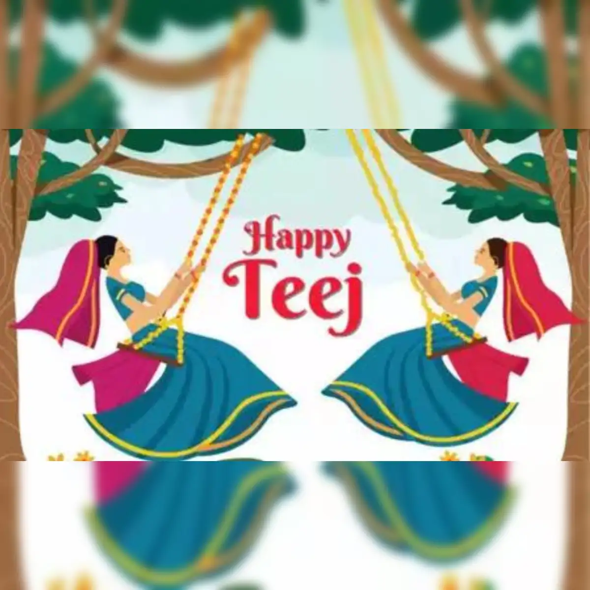 Hariyali Teej 2025: तिथि, व्रत विधि और महत्व – पति की लंबी आयु के लिए रखें यह व्रत 7 Happy Teej 2024: Wishes, Images, Messages, Status To Share On Whatsapp, Facebook, Instagram - The Economic Times