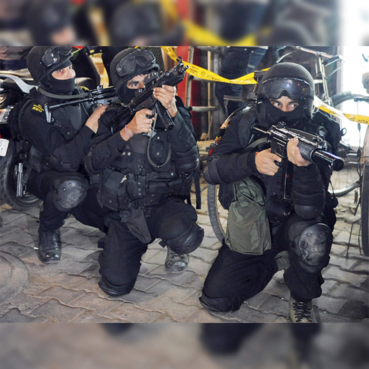 The 'Black Cat' Commandos of the elite counter-terror force NSG, seen...  News Photo - Getty Images