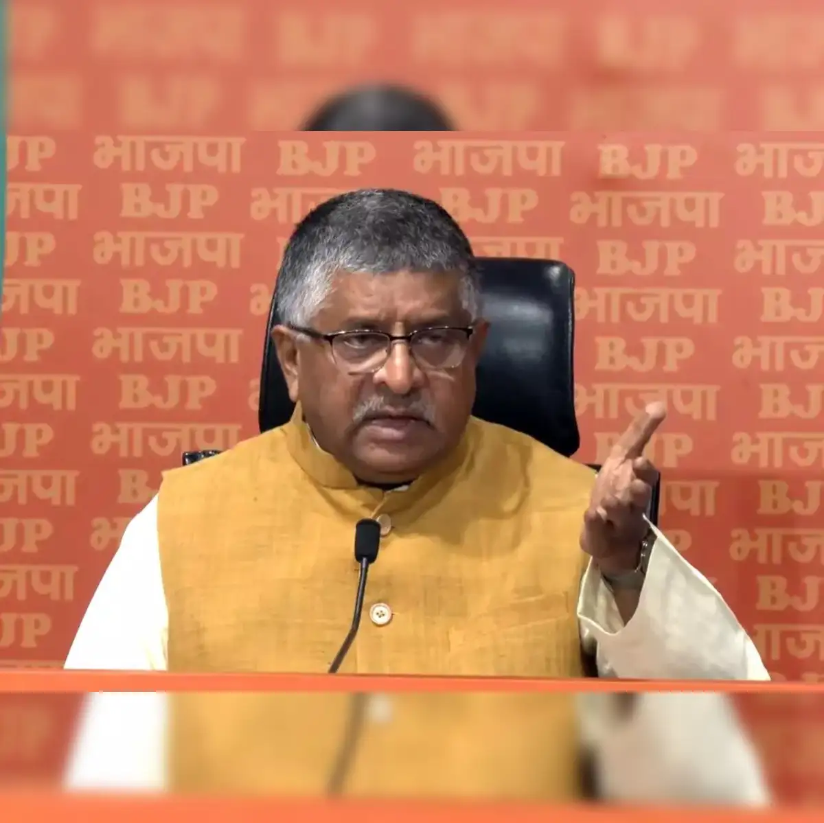 GDP figure exposes lies of Rahul's 'market of hate' against India's  development: Ravi Shankar Prasad - The Economic Times