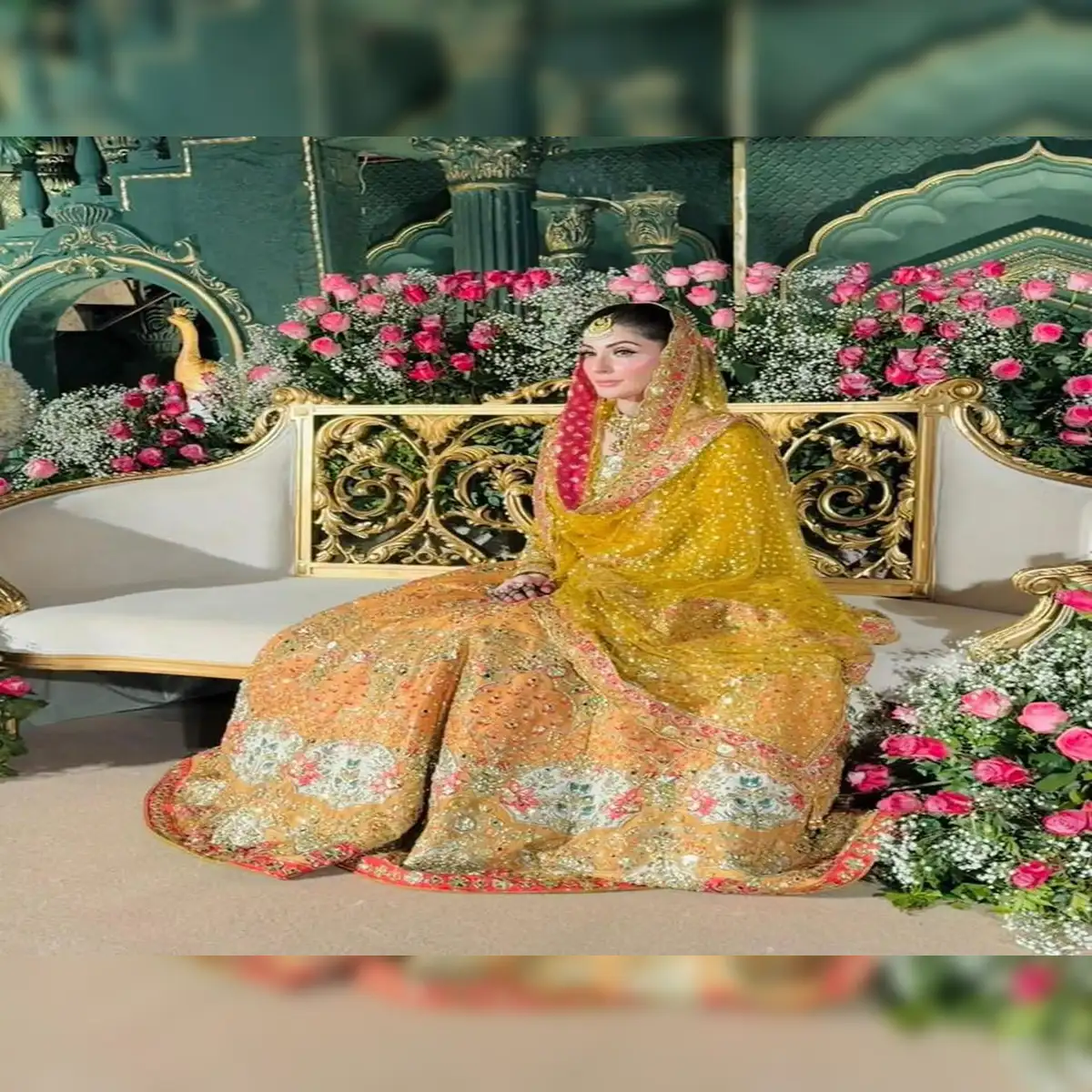 maryam nawaz son wedding dress designer Maryam Nawaz at her son Muhammad Junaid Safdar's wedding in Saira Shakira  Couture. @maryamnawazofficial #MaryamNawaz #SairaShakira #WinterWeddings