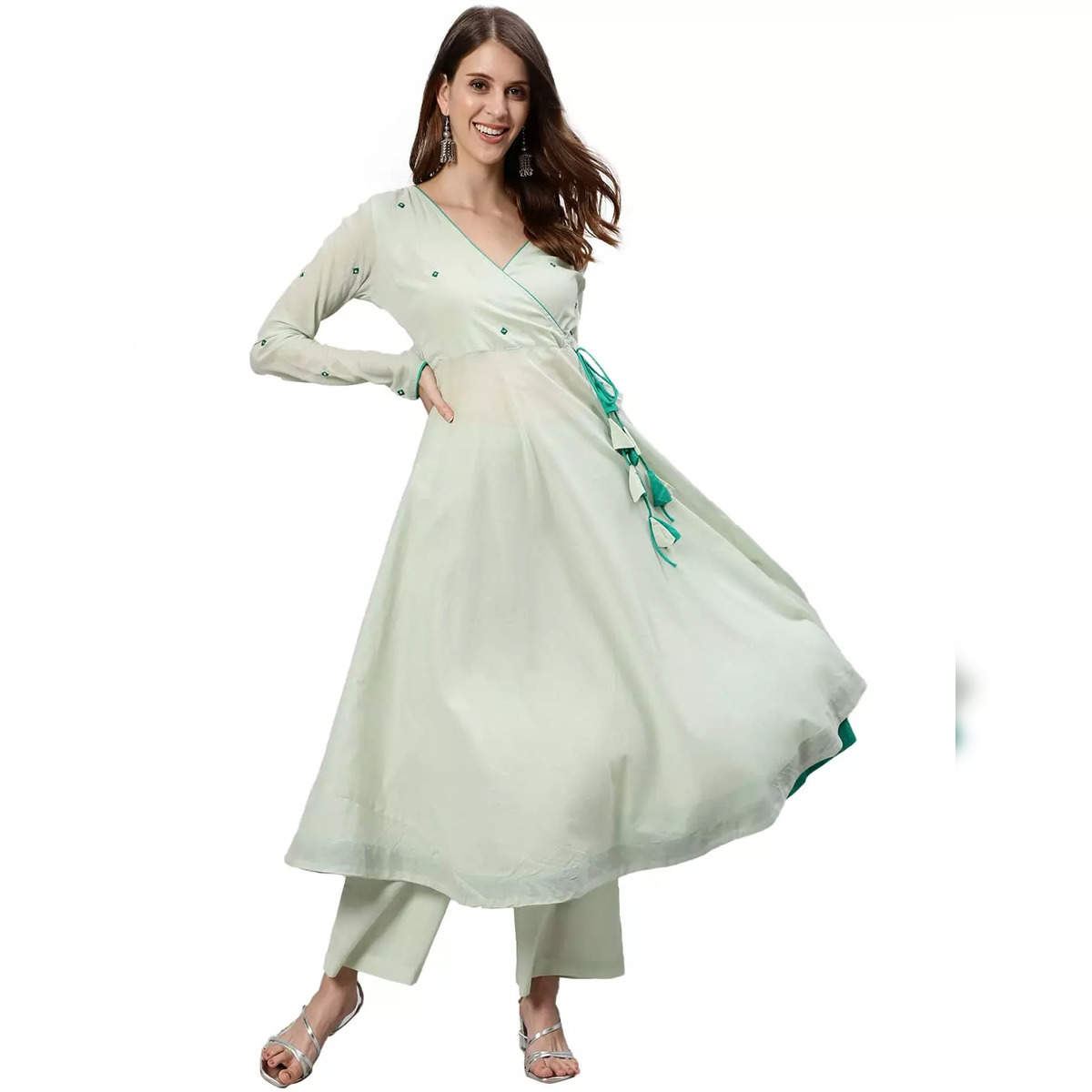 Buy Go Colors Beige Cotton Jeggings for Women Online @ Tata CLiQ