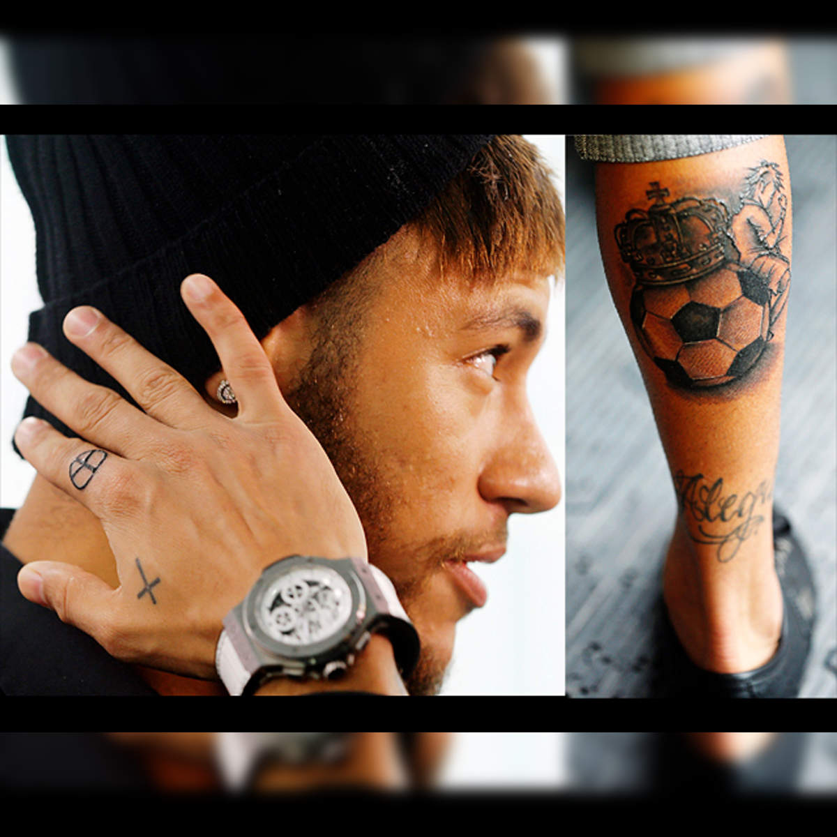 Neymar's Inspiring Tattoo: A Symbol of Victory