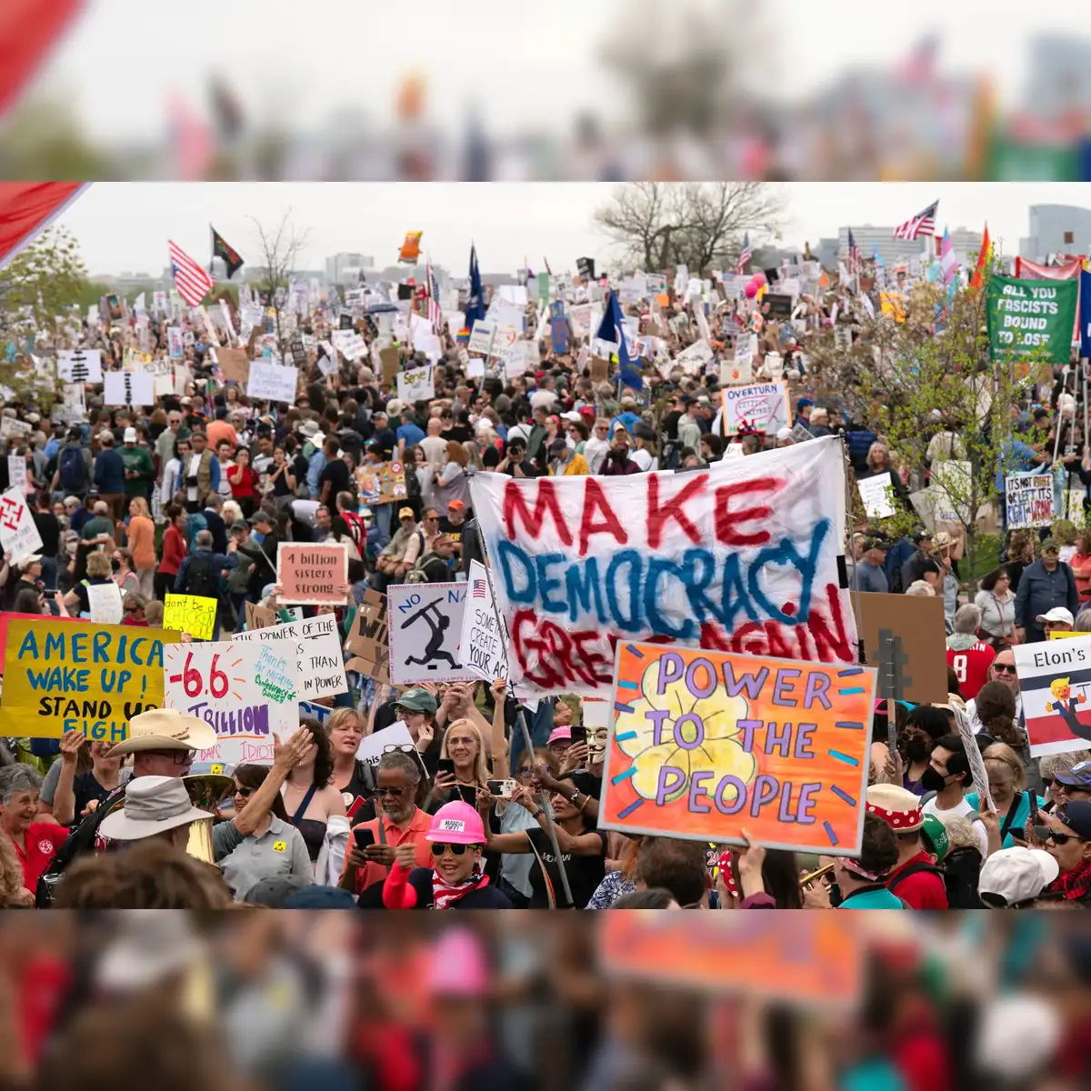 anti-Trump protests: Why are anti-Trump groups planning a protest in 50 US  states on April 19? 10-point explainer - The Economic Times