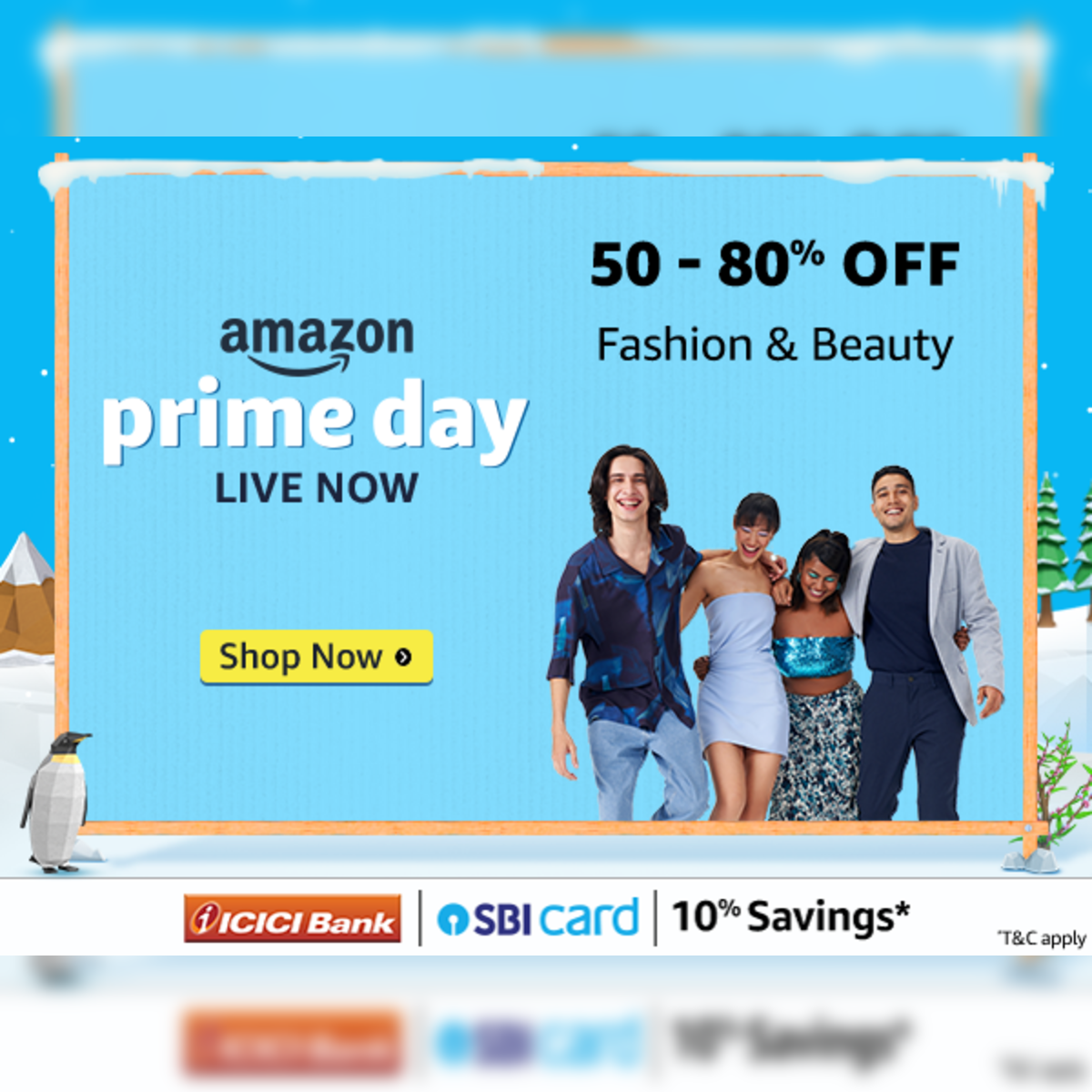 sale:  Prime Day Sale: Get 50% to 80% off on Beauty and  Fashion - The Economic Times