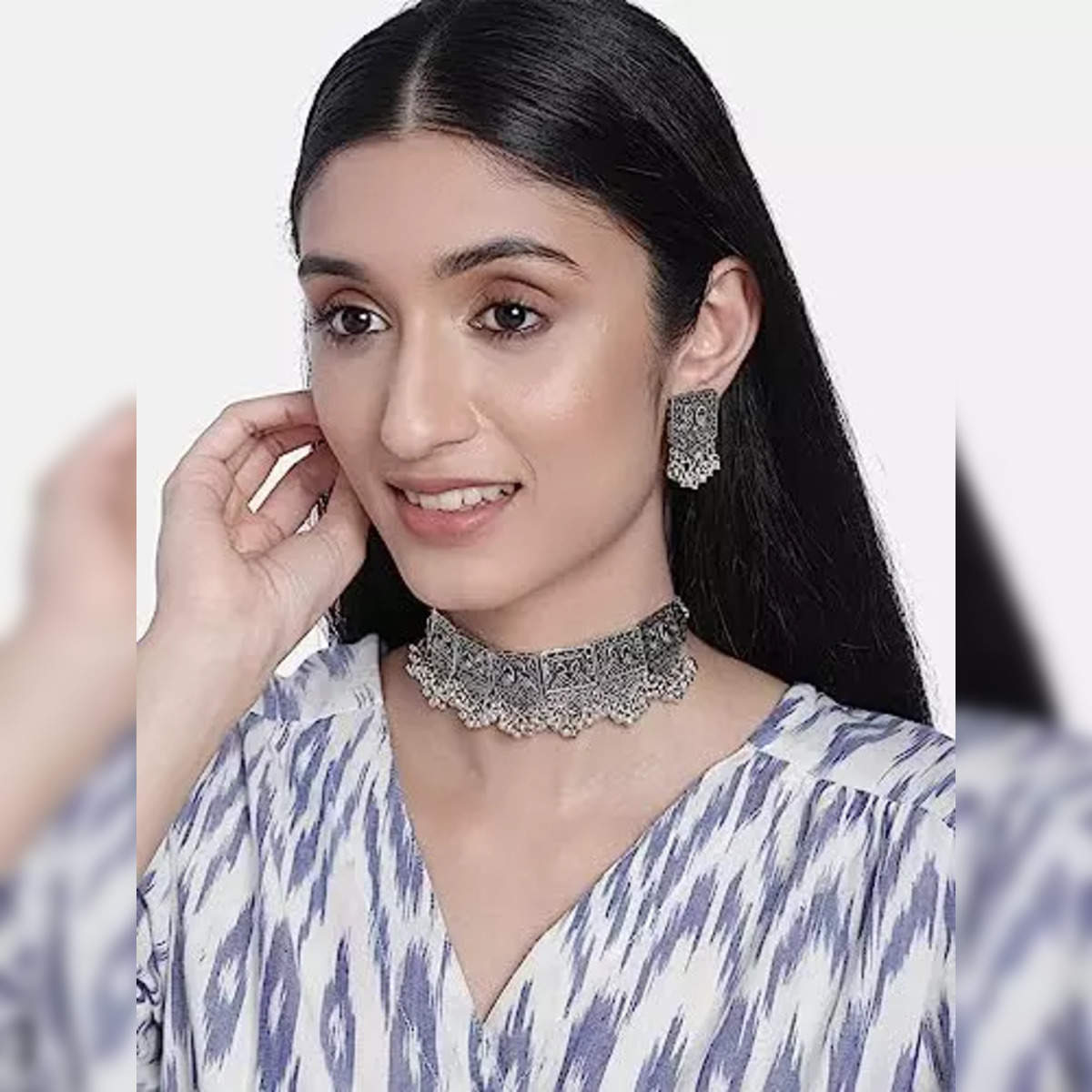 Oxidized jewellery sets: Make Your Style Unique with The Top 6 Oxidized  Jewellery Sets for Women in India - The Economic Times