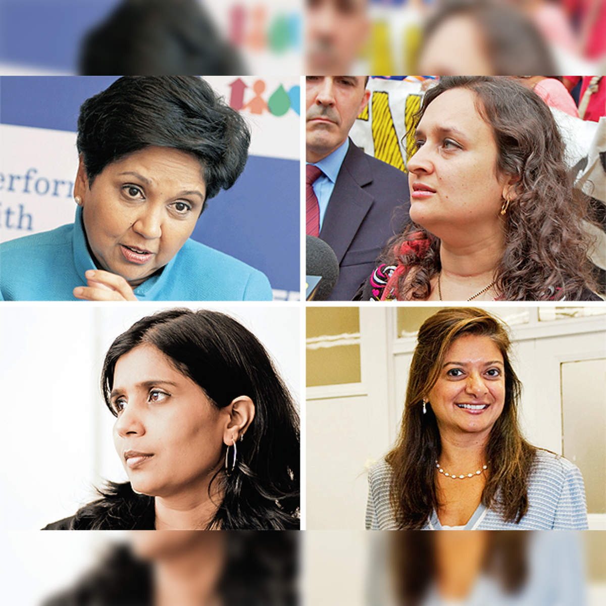 Global Indian Women: Top 20 India-born & globally successful women from  business and arts - The Economic Times