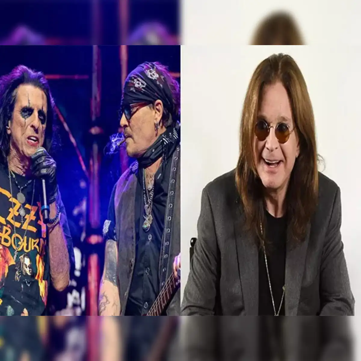 Johnny Depp: Johnny Depp surprises fans at Alice Cooper's concert for  emotional Ozzy Osbourne tribute in London - The Economic Times