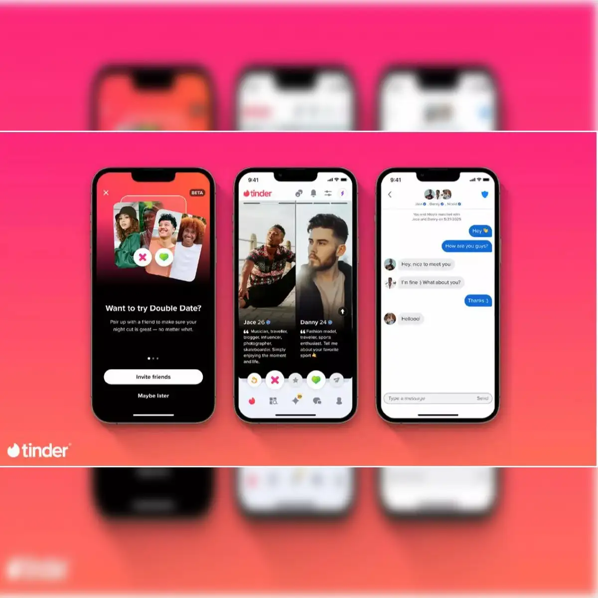 يتيح لك Tinder الآن العثور على بيانات مزدوجة مع الأصدقاء