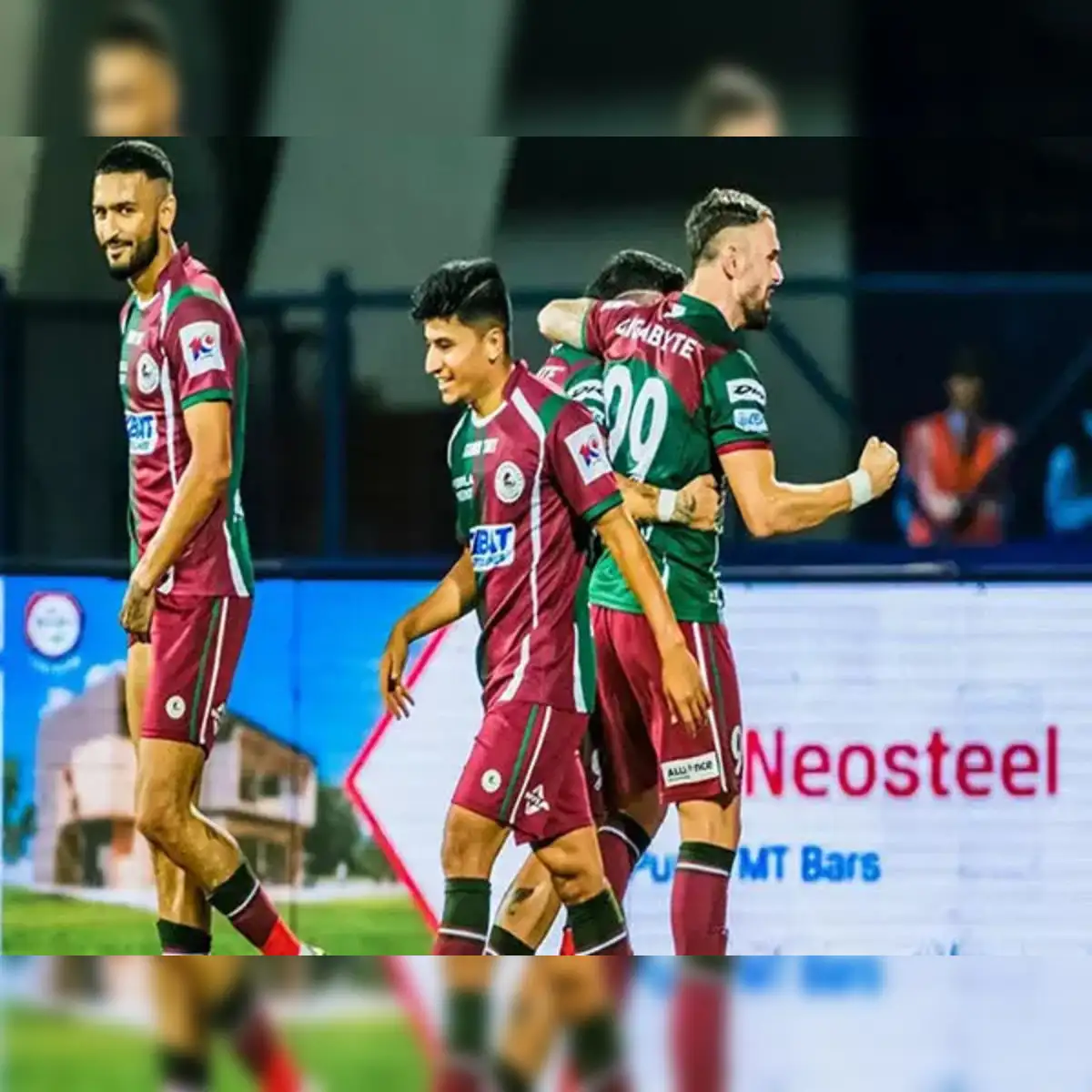 Yesterday Isl Football Match Atk Mohun Bagan Fc Isl Yesterday
