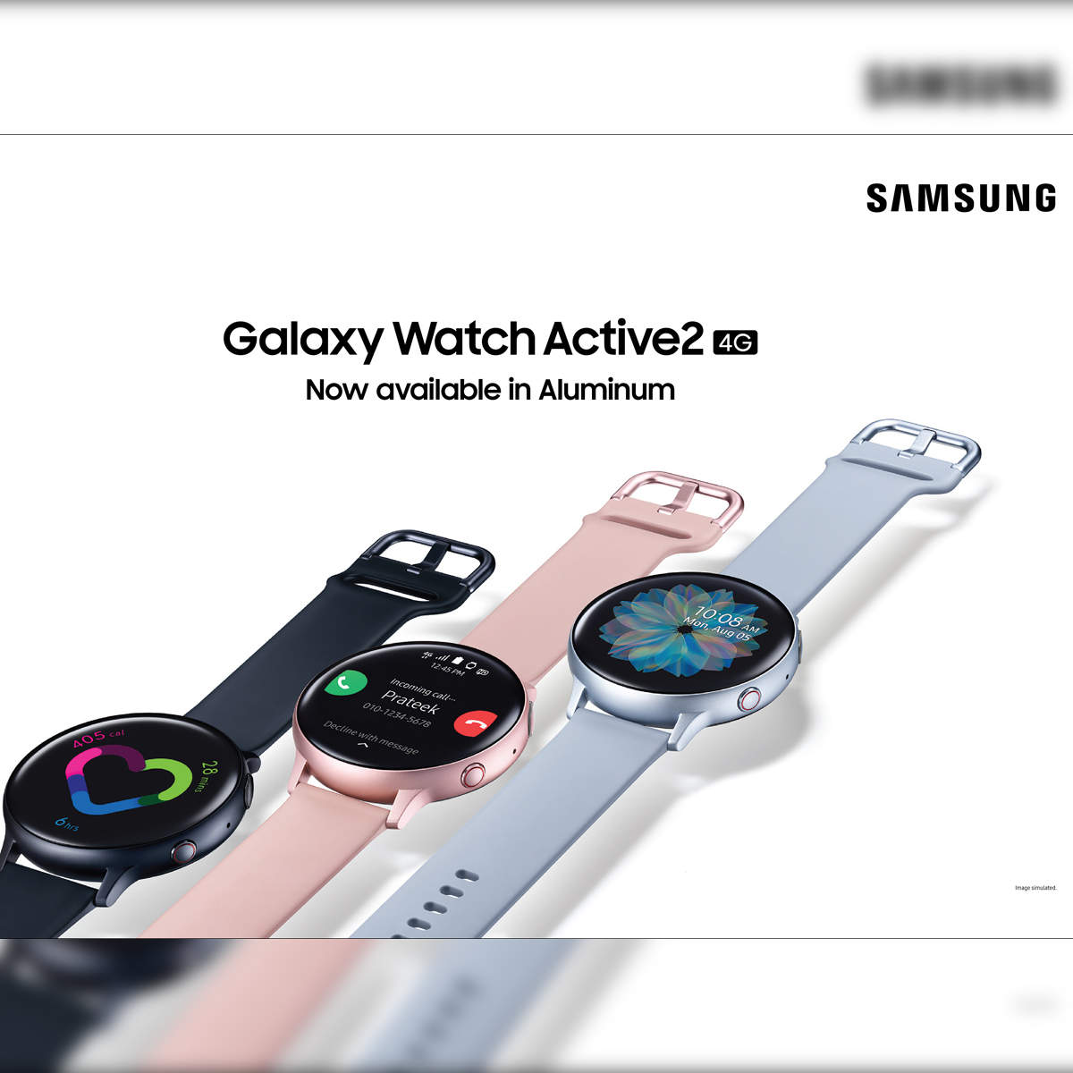 Samsung galaxy watch active2 price: Samsung launches Galaxy Watch Active2  4G, its first made-in-India smartwatch, at Rs 28,490 - The Economic Times