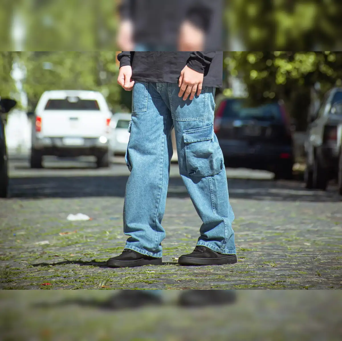 メンズ supreme buggy jeans バギージーンズ 32