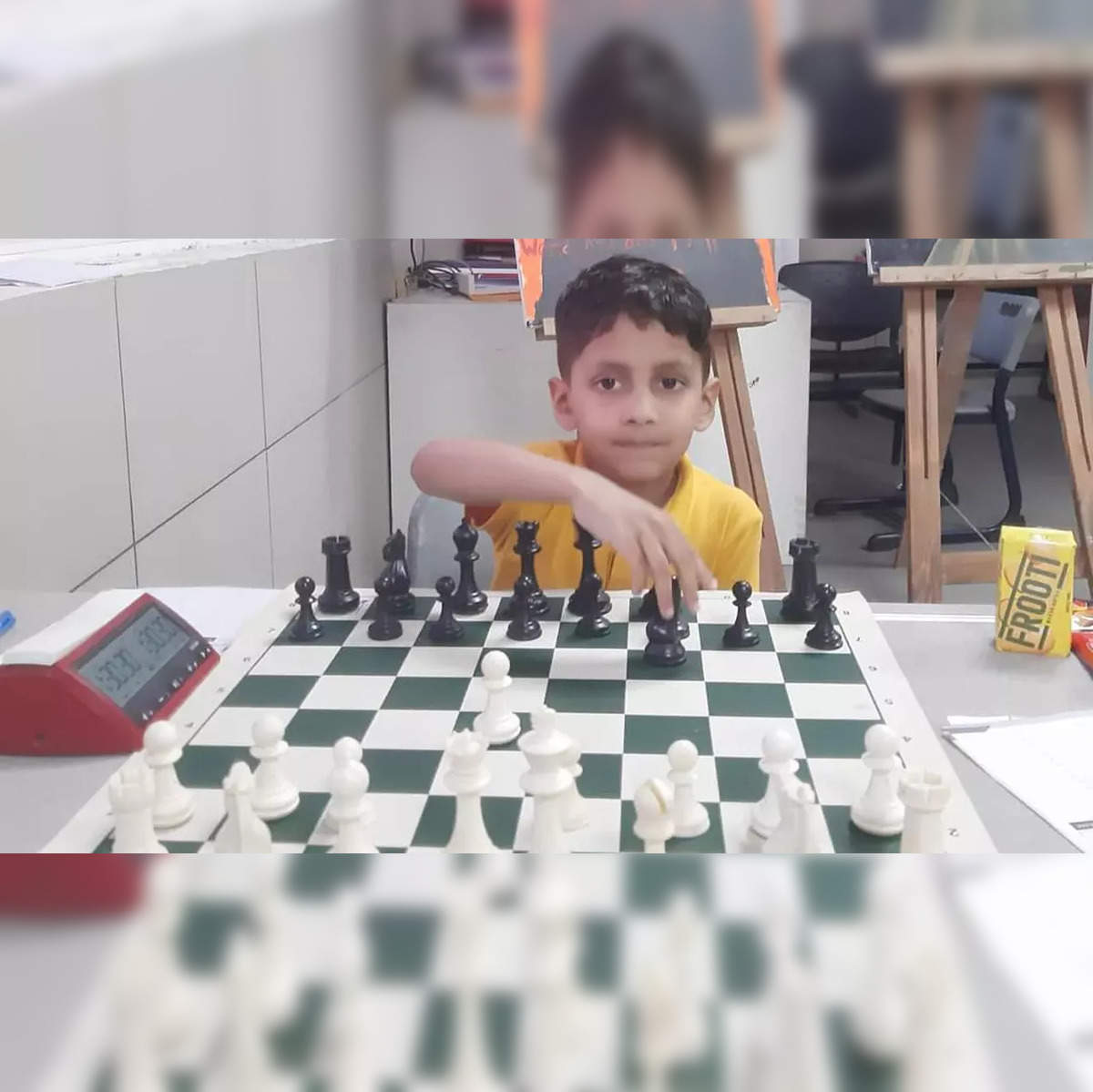 The youngest FIDE-rated player!