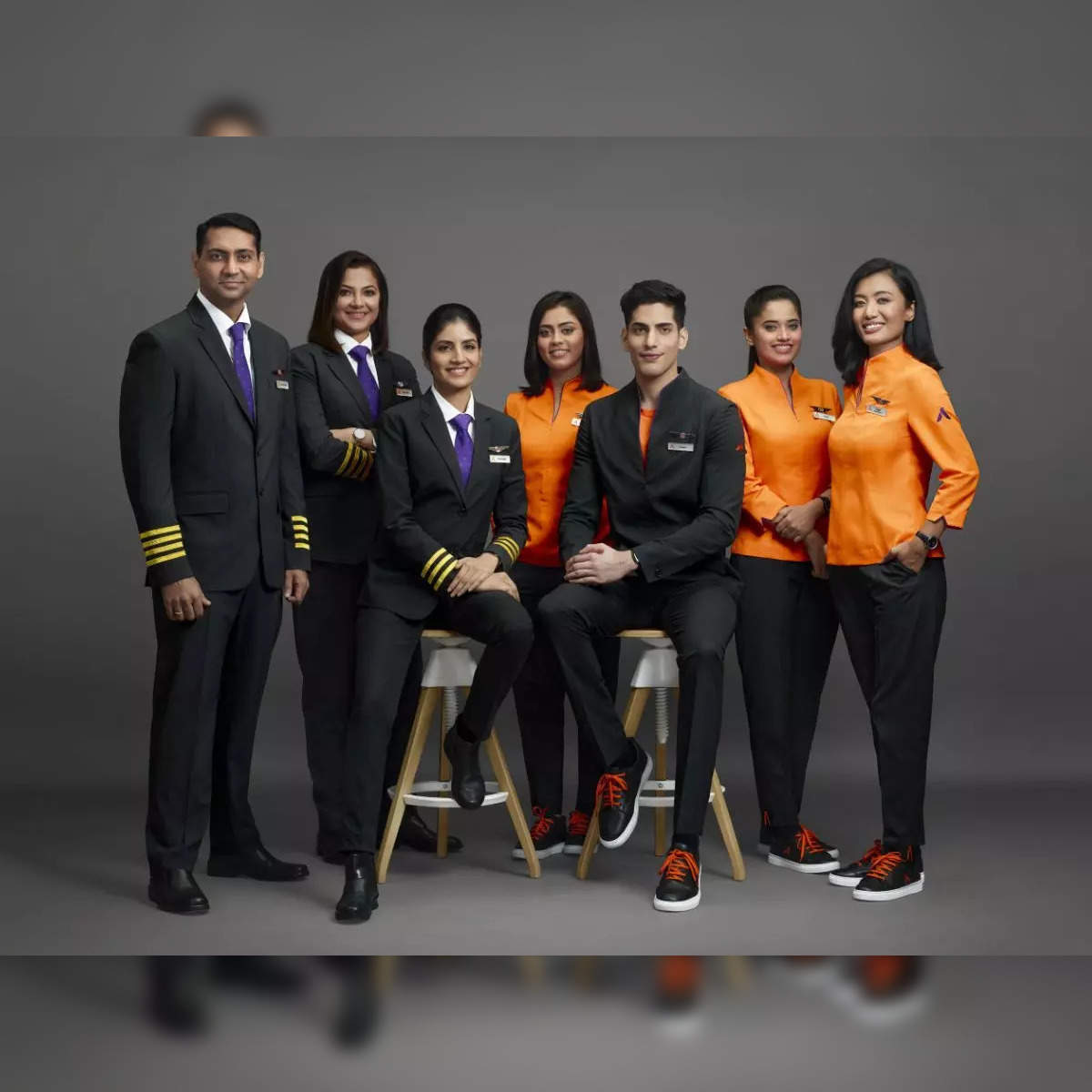Akasa Air crew's uniform is made from recycled marine waste | Condé Nast  Traveller India