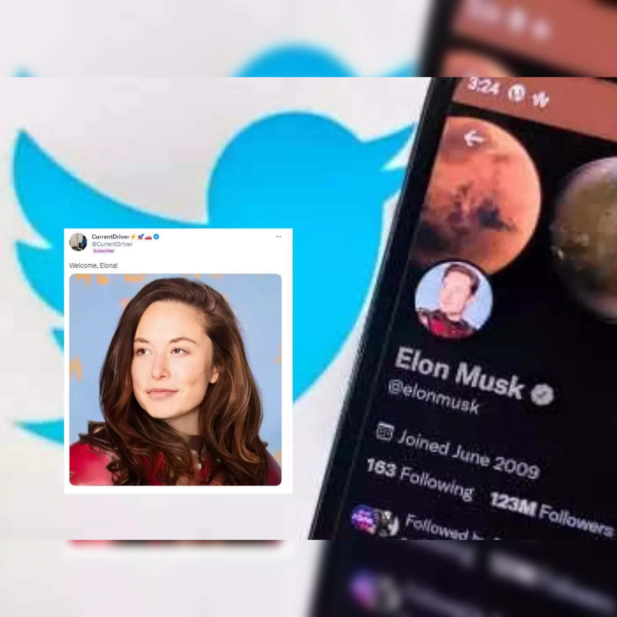 Elon Musk twitter It s Elon Musk in a wig Twitter welcomes new