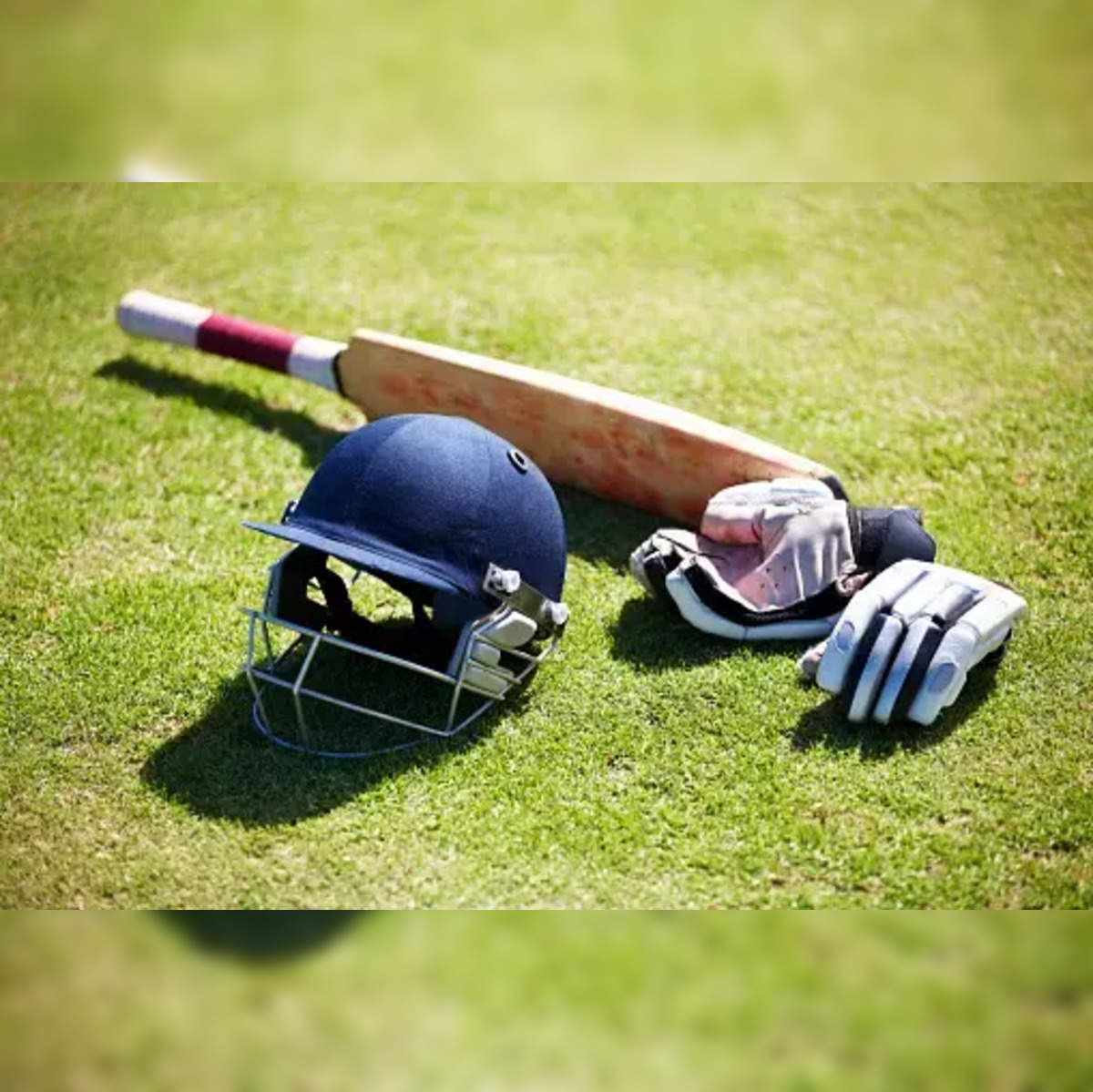 Starter cricket equipment for junior players