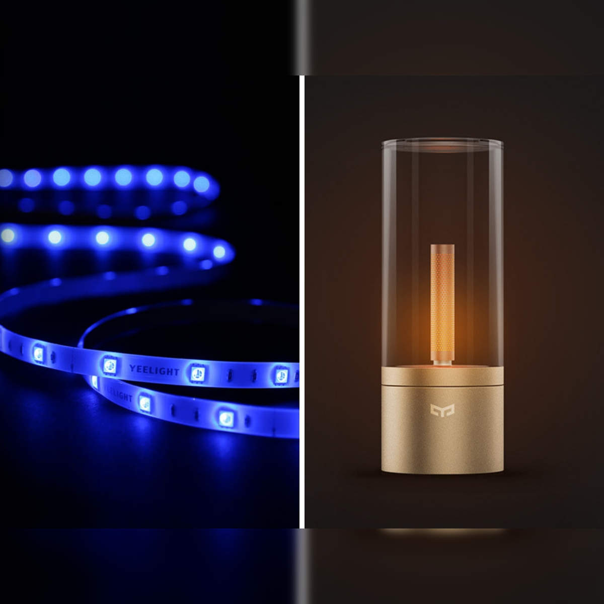 Xiaomi: Yeelight Aurora Lightstrip, Candela Lamp: Well-priced