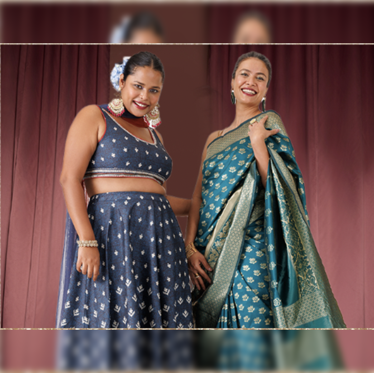 RENVAANI FASHION Women's Indian Traditional Unstitched Kanjivaram  Kanchipuram Silk Lehenga Choli With Dupatta Attach With Unstitch Blouse  Piece, Half Saree (KH143 LAHENGA SAREE PLAIN FIROZI ROYAL) : Amazon.in:  Fashion