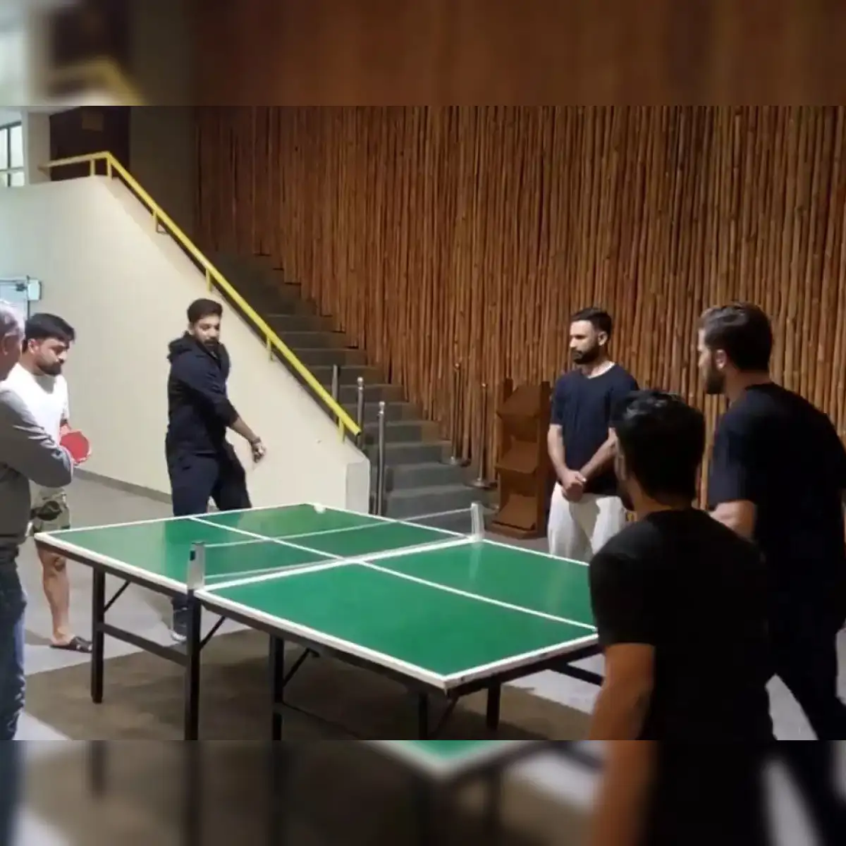 Champions Trophy: Shaheen Afridi and Fakhar Zaman face Rashid Khan and Haris  Rauf in table tennis match. Watch who wins - The Economic Times