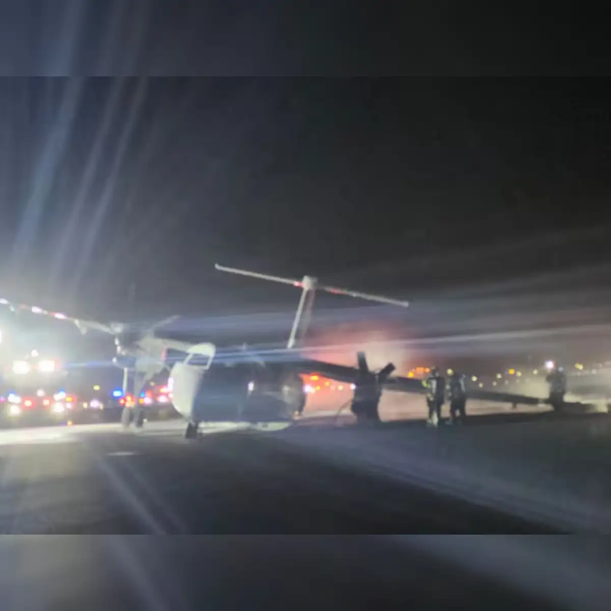 Air Canada plane catches fire during landing, shuts down Halifax 