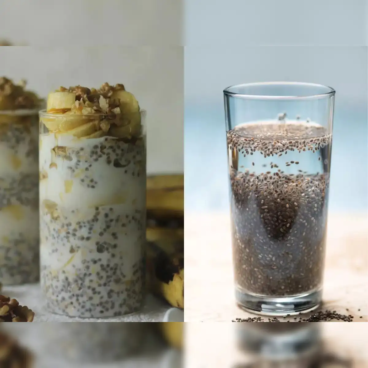 Milk vs water for chia seeds: Right liquid decides how much nutrition body  will absorb. How to choose? - The Economic Times