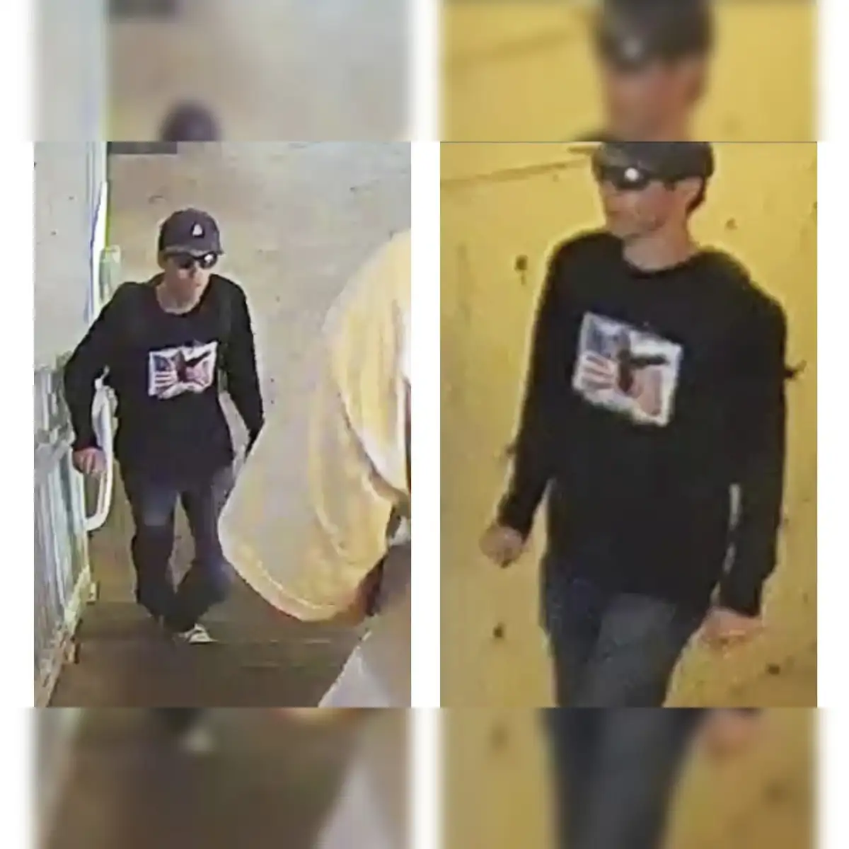 charlie kirk suspect image: Charlie Kirk Shooting Suspect Image Released:  Here's how 'person of interest' looks, he was seen wearing these clothes -  The Economic Times