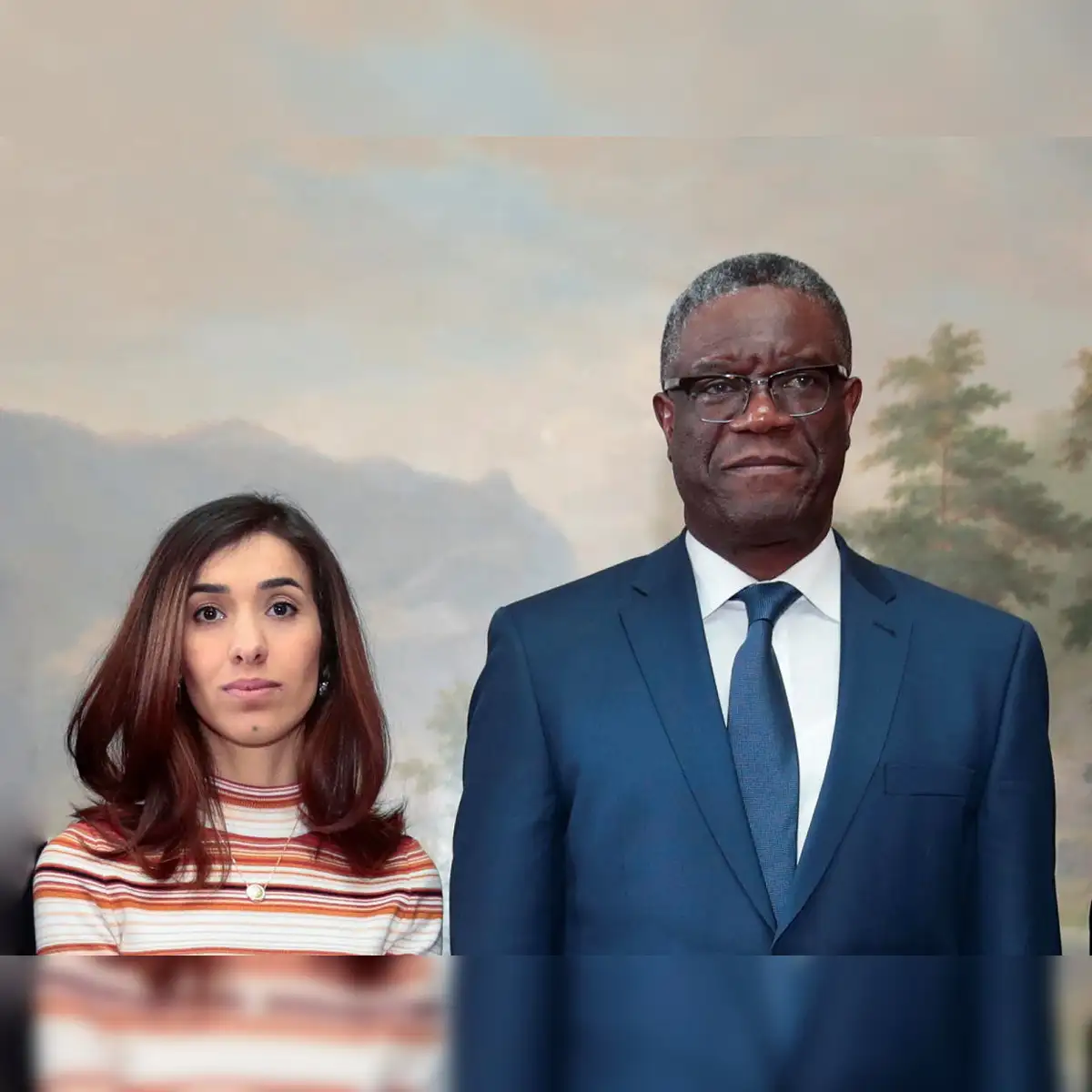 ​nadia murad: Nobel Peace Prize ceremony: Murad-Mukwege dedicate award to  rape victims - The Economic Times