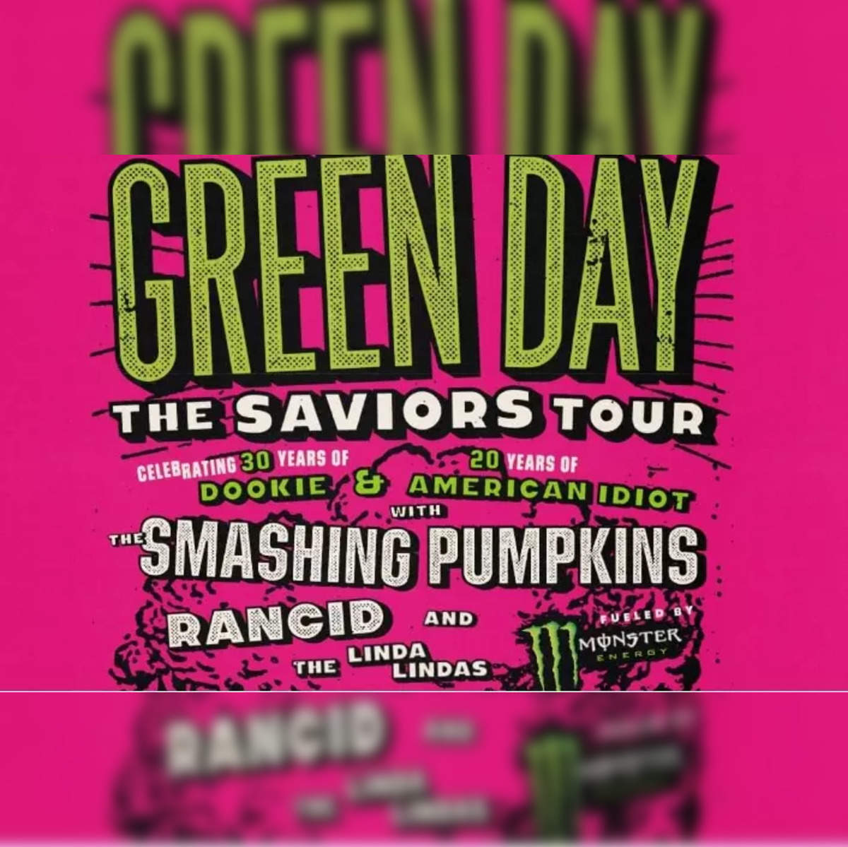 green day: Green Day's The Saviors 2024 Stadium Tour: Dates