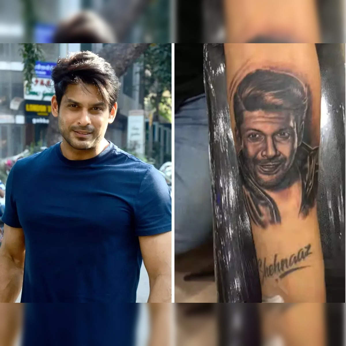 सिद्धार्थ शुक्ला की याद में फैन ने हाथ पर गुदवाया एक्टर का नाम - Siddharth  Shukla fan tattoo his name on arm