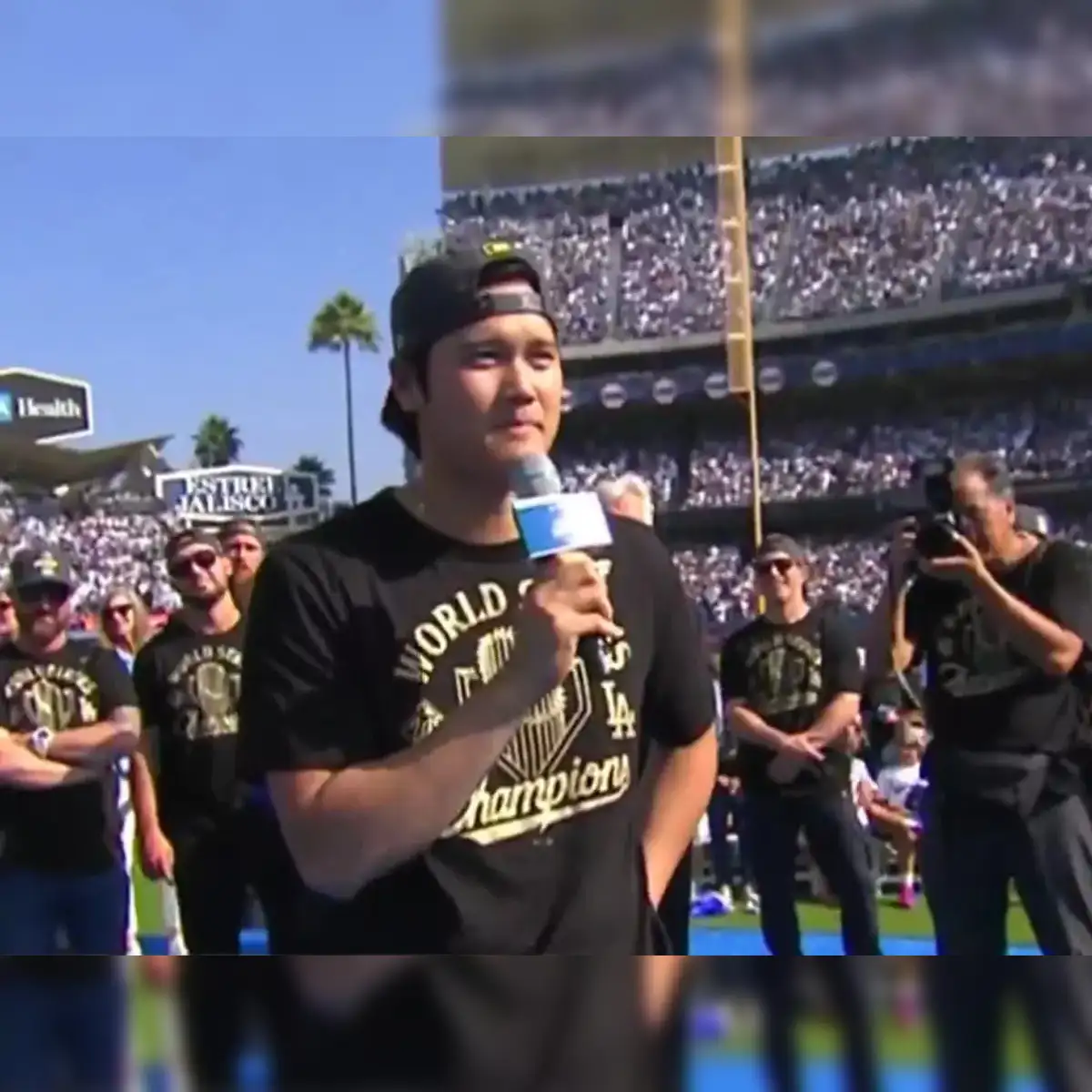 Shohei Ohtani's passionate English speech goes viral, surprises fans with  bold promise during Dodgers World Series parade - WATCH - The Economic Times