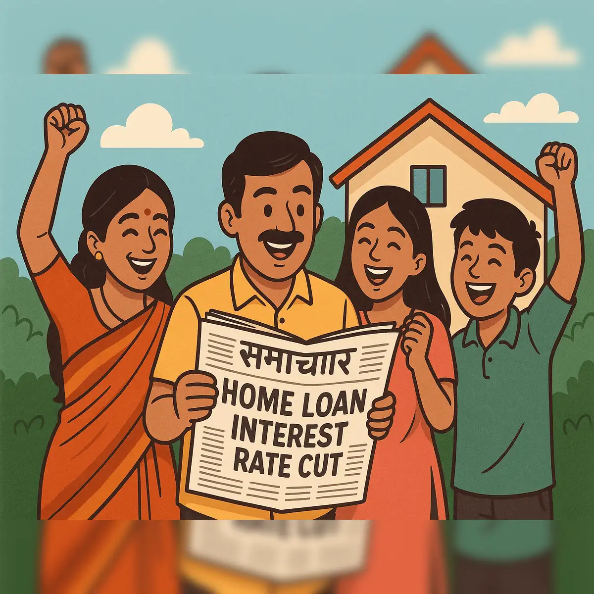 Big savings for home loan borrowers as EMIs to fall significantly after RBI  cuts repo rate by 50 bps - The Economic Times