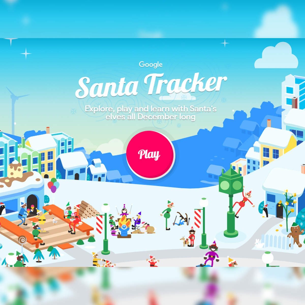Merry Christmas: Google spreads holiday cheer: Santa Tracker