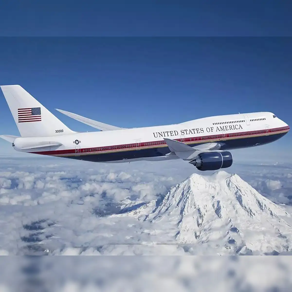 pictures of the new air force one plane