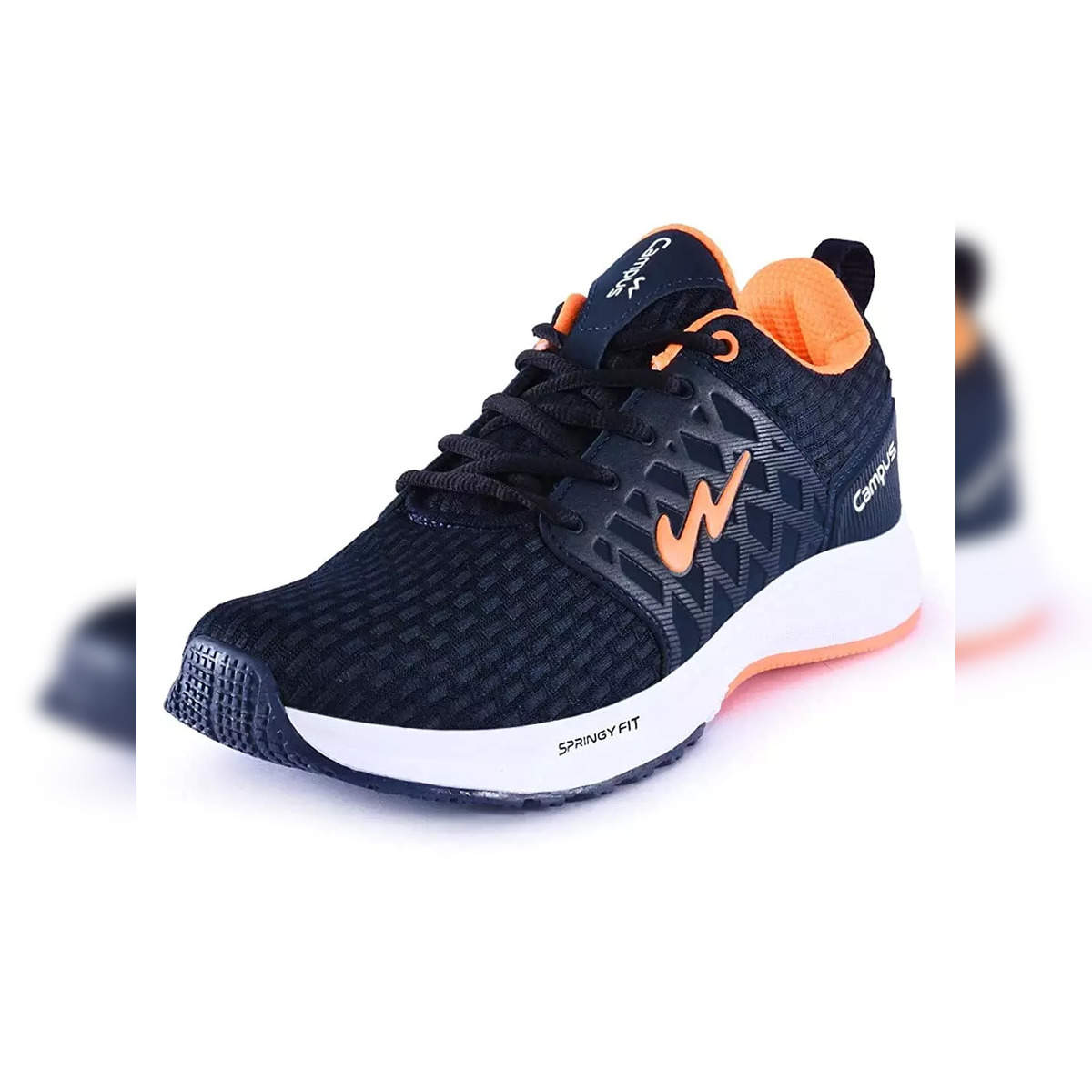Buy Running Shoes For Men: Costa-Off-Wht-R-Blu | Campus Shoes
