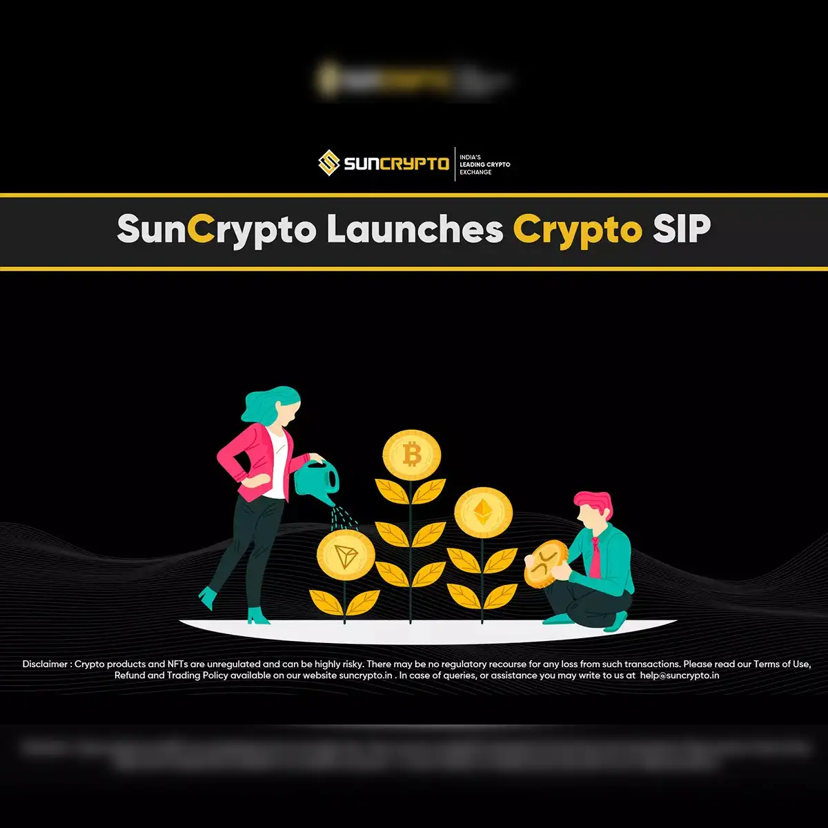 SunCrypto launches crypto SIP: A new era of systematic investments in the  digital age - The Economic Times