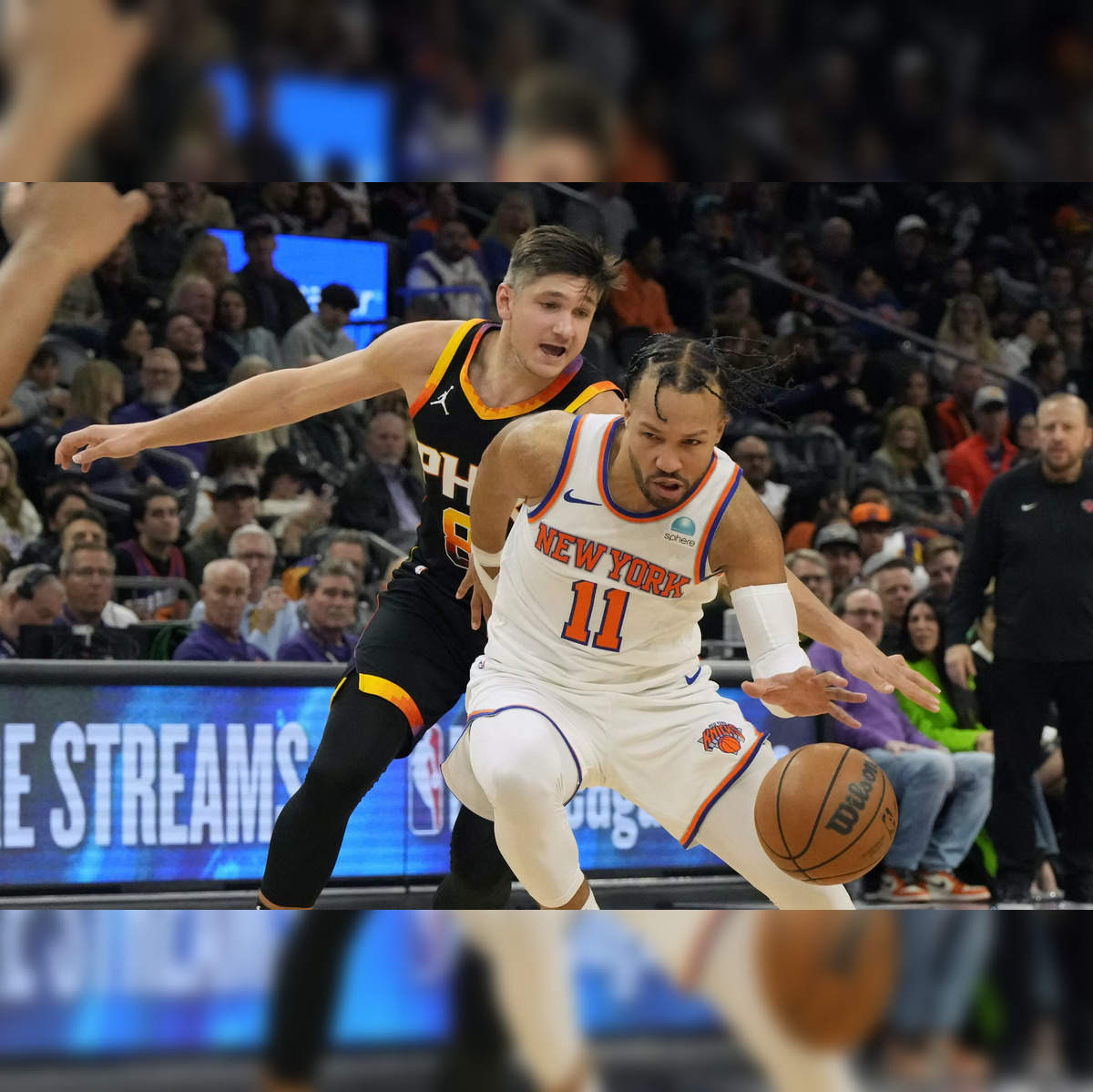 brunson: Jalen Brunson: All the NBA records Knicks' point guard set against  Suns - The Economic Times