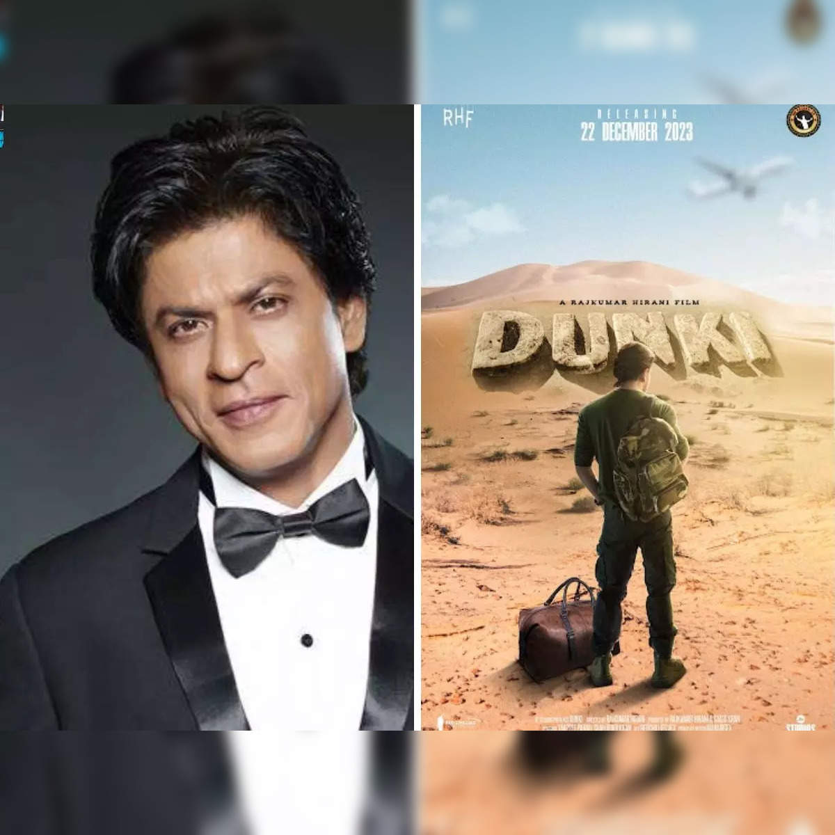 khan: King Khan birthday special: 'Dunki' teaser launched, Shah Rukh Khan  calls Raju Hirani film a tale of 'friendship & love' - The Economic Times